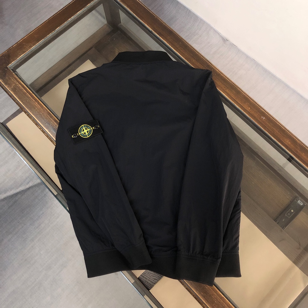 【激安】高級品通販ストーン アイランド アイス ジャケット偽物 トップス 防風 暖かい かっこいい！ブラック_2