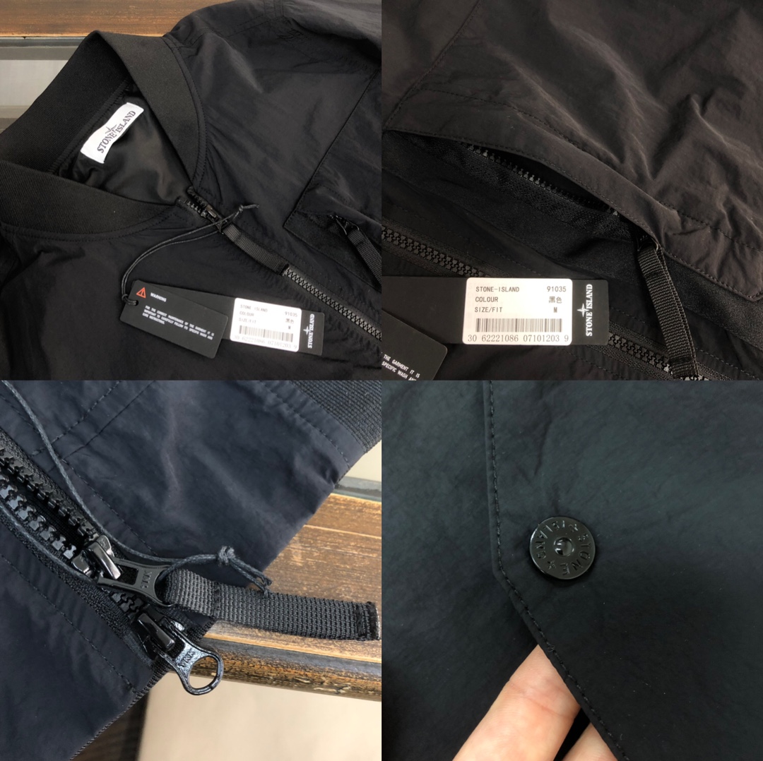 【激安】高級品通販ストーン アイランド アイス ジャケット偽物 トップス 防風 暖かい かっこいい！ブラック_5