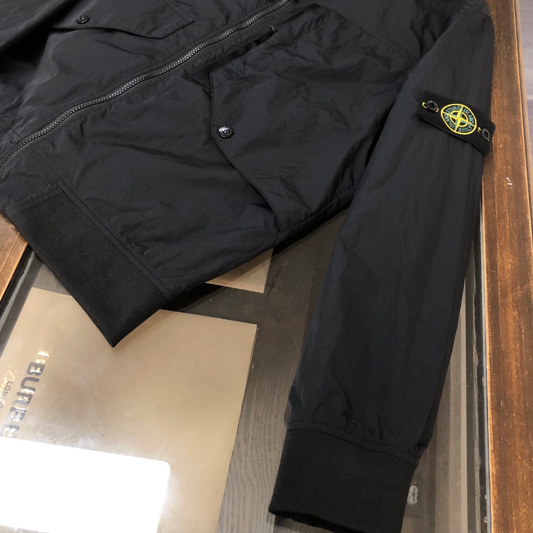 【激安】高級品通販ストーン アイランド アイス ジャケット偽物 トップス 防風 暖かい かっこいい！ブラック_6