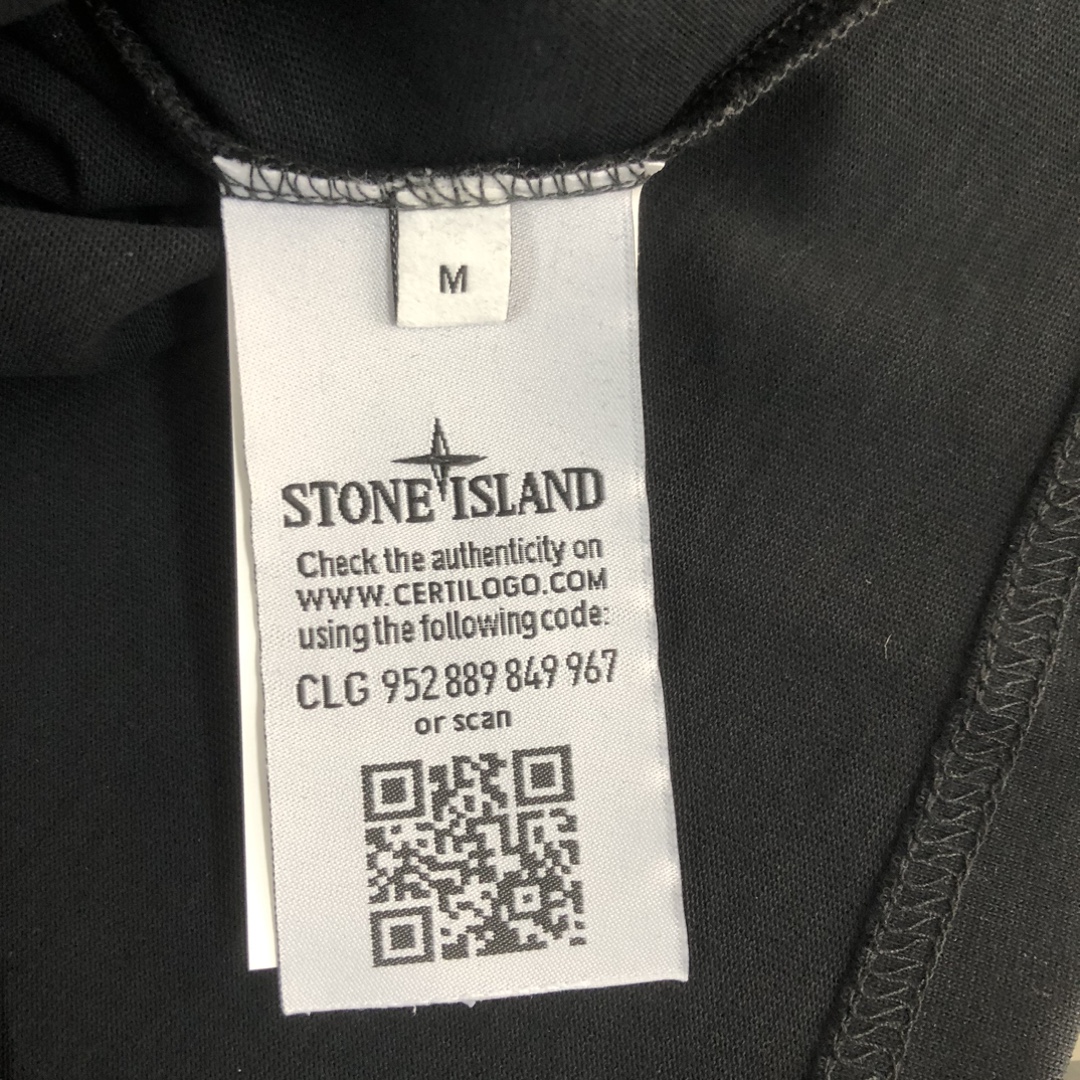 2024年最新品 ストーン アイランド t シャツ メンズスーパーコピー 人気トップス 純綿 短袖 シンプル 男女兼用 ブラック_8