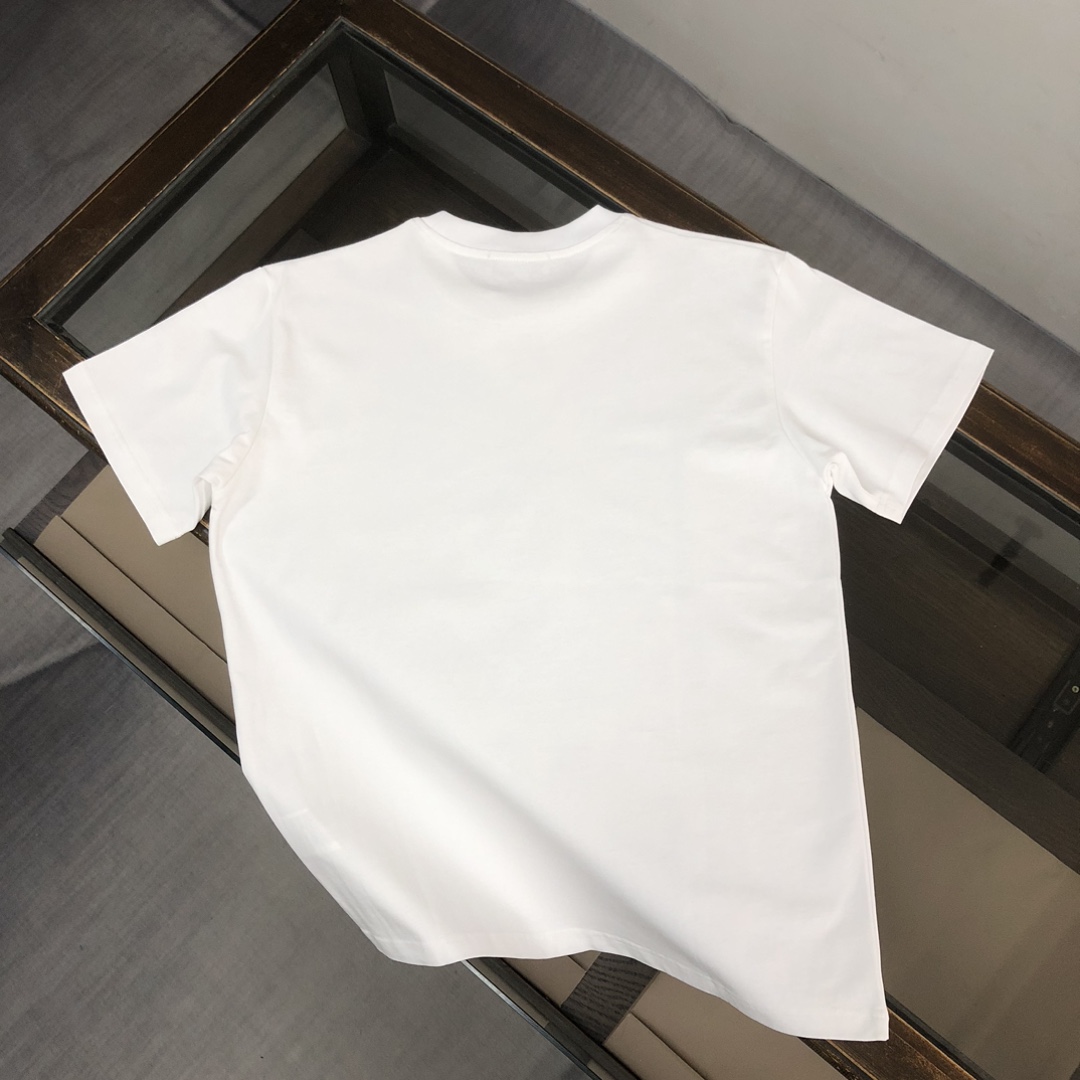 触り心地のいい ストーン アイランド 半袖 シャツコピー 日常トップス 純綿Tシャツ柔らかい 人気品 4色可選 ホワイト_9