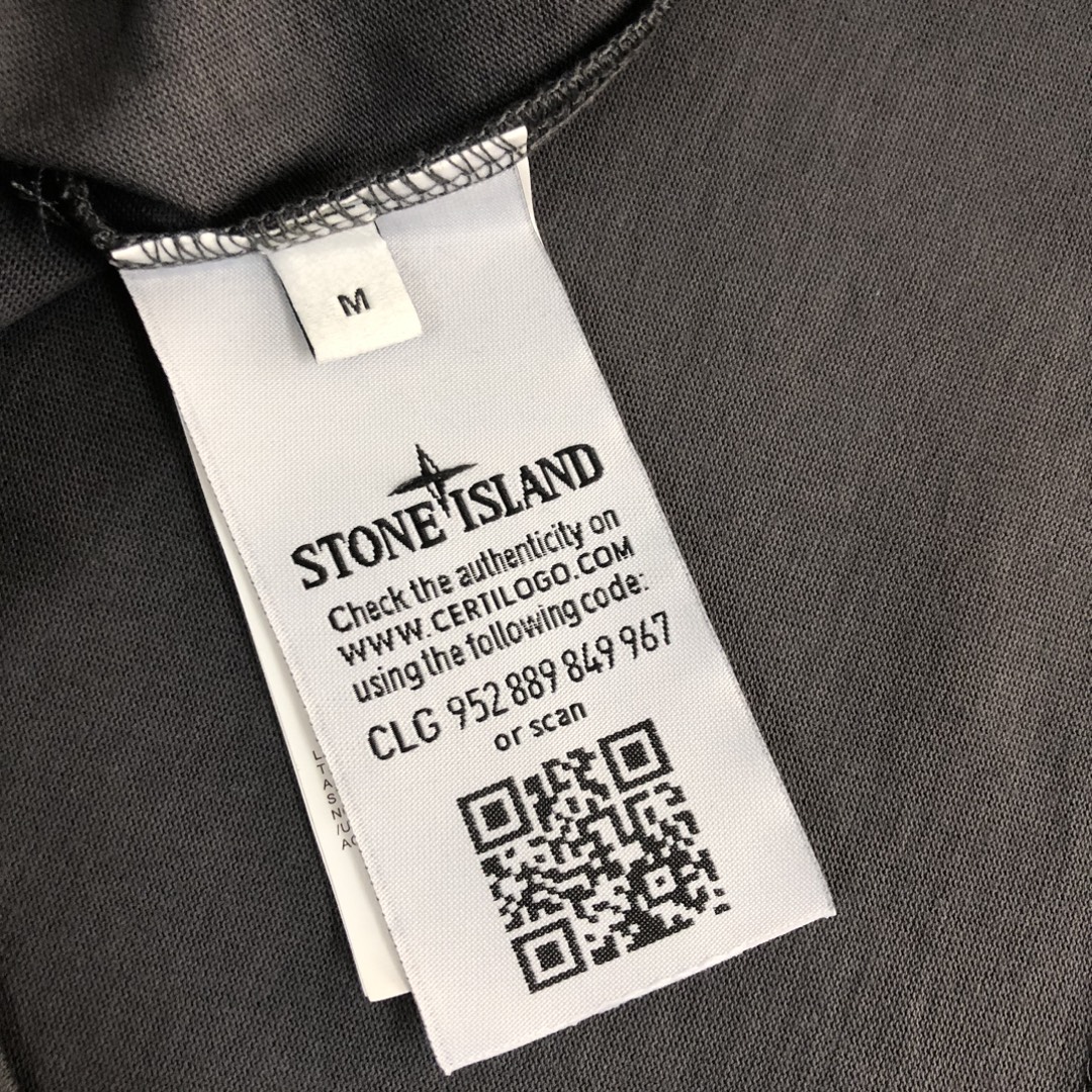 春夏人気定番安い ストーン アイランド 長袖 t シャツコピー 日常トップス 品質保証 純綿トップス ゆったり 柔らかい 3色可選 グレイ_8