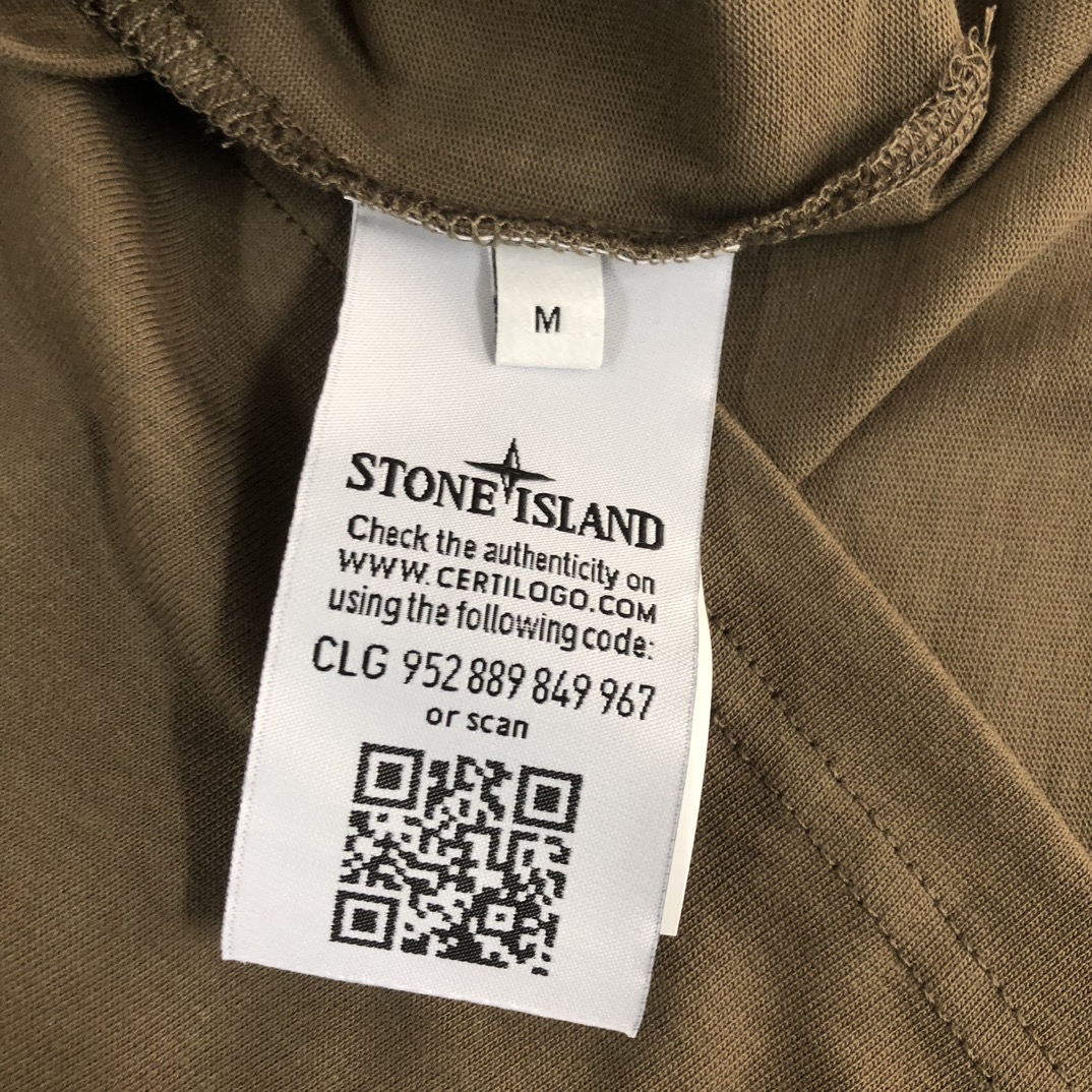 ストーン アイランド 半袖 シャツｎ級品 日常トップス 純綿トップス ゆったり 人気販売 短袖 4色可選 ブラウン_8