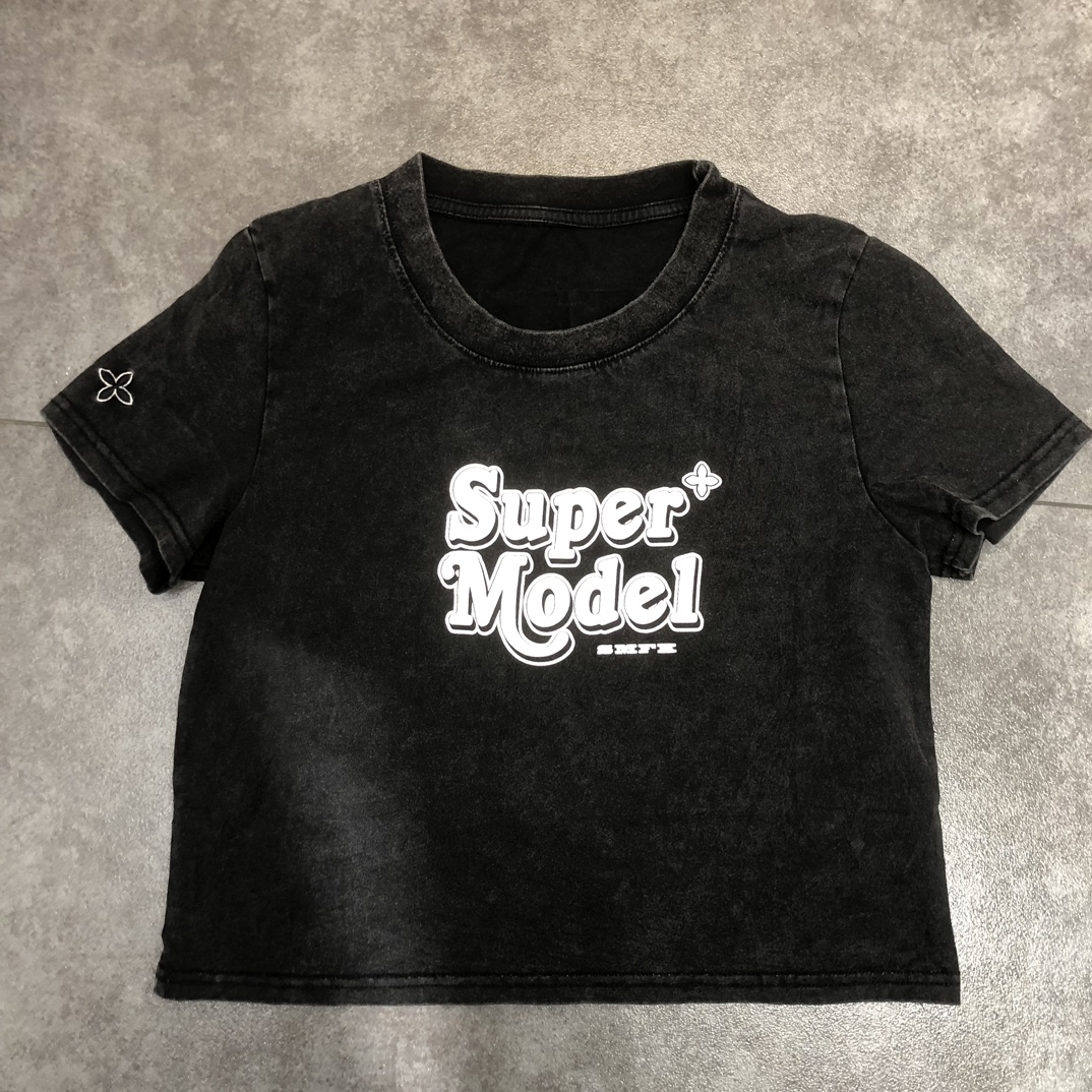 春夏人気定番安いSMFKsm2tシャツ激安通販 夏服 短袖 ショットトップス レディース 純綿 セクシー ブラック_9