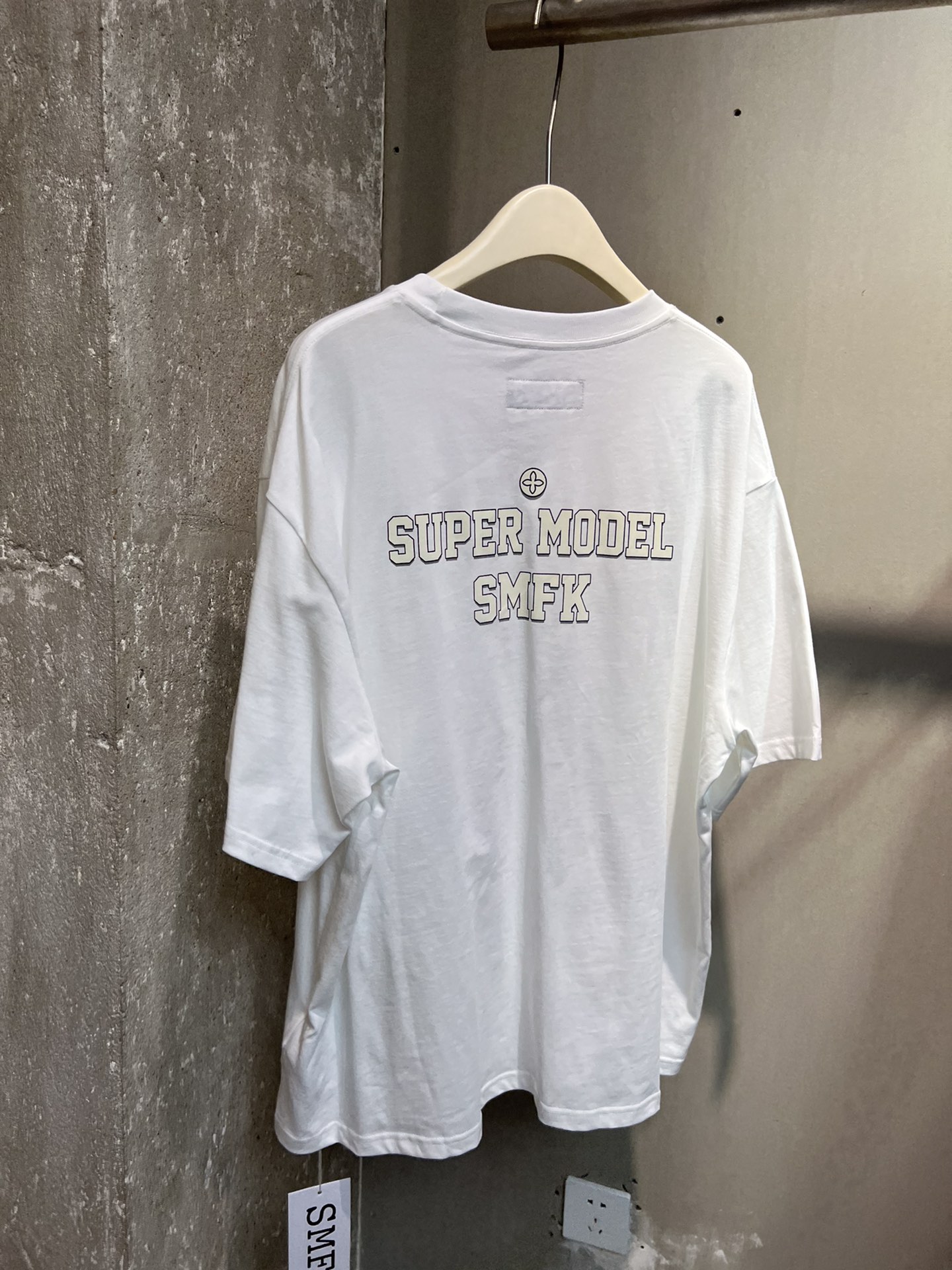 お得100%新品smfkトップスｎ級品 夏服 短袖 トップス 純綿 シンプル ファッション 日常品 ホワイト_1