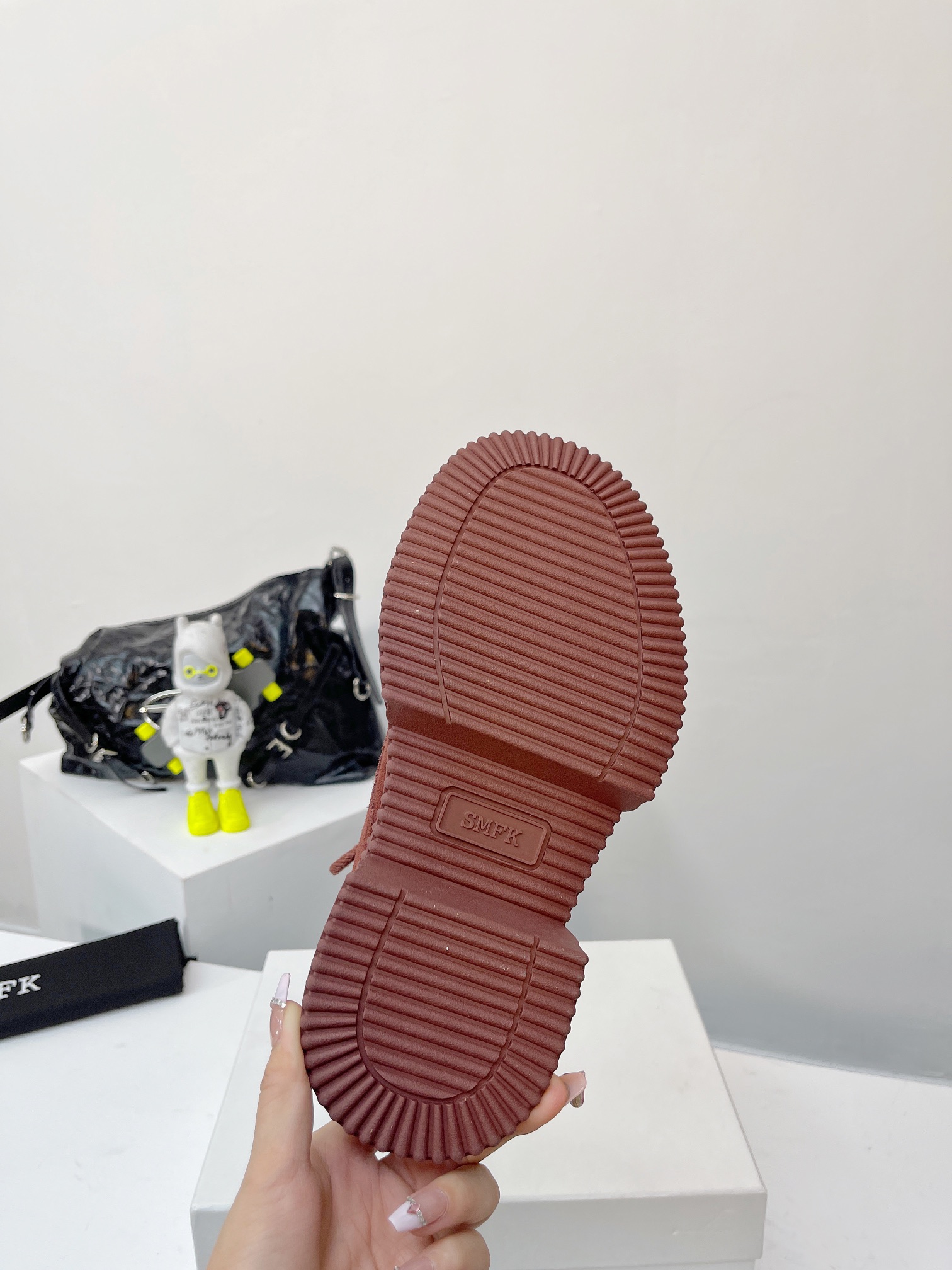 SMFKあったか シューズｎ級品 超激得新品 ショット革靴 カジュアル ブーツ シューズ 厚底 人気品 レッド_9