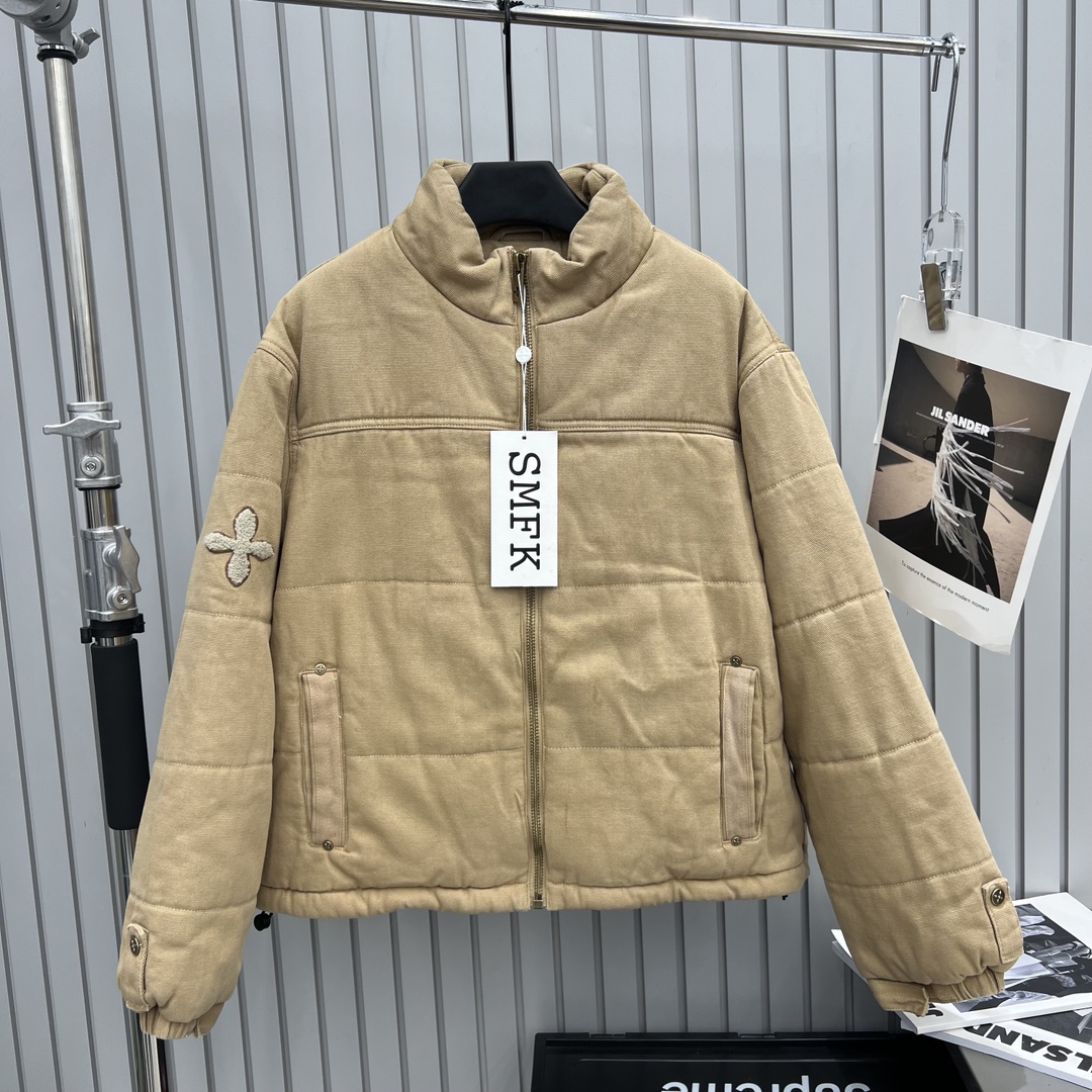 SMFKメイヘム ジャケットスーパーコピー 人気トップス 暖かい 純綿 アウター 冬服 ブラウン_1