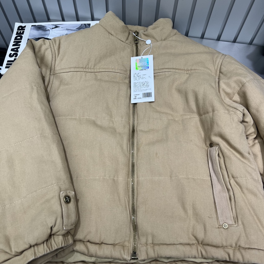 SMFKメイヘム ジャケットスーパーコピー 人気トップス 暖かい 純綿 アウター 冬服 ブラウン_3