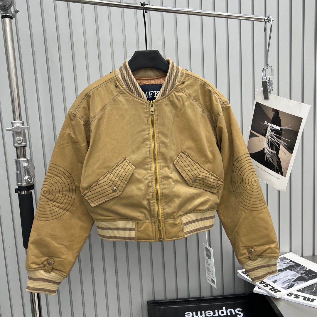 SMFKアークテリクス ジャケット偽物 人気トップス 暖かい かっこいい アウター 冬服 ファッション イエロー_1