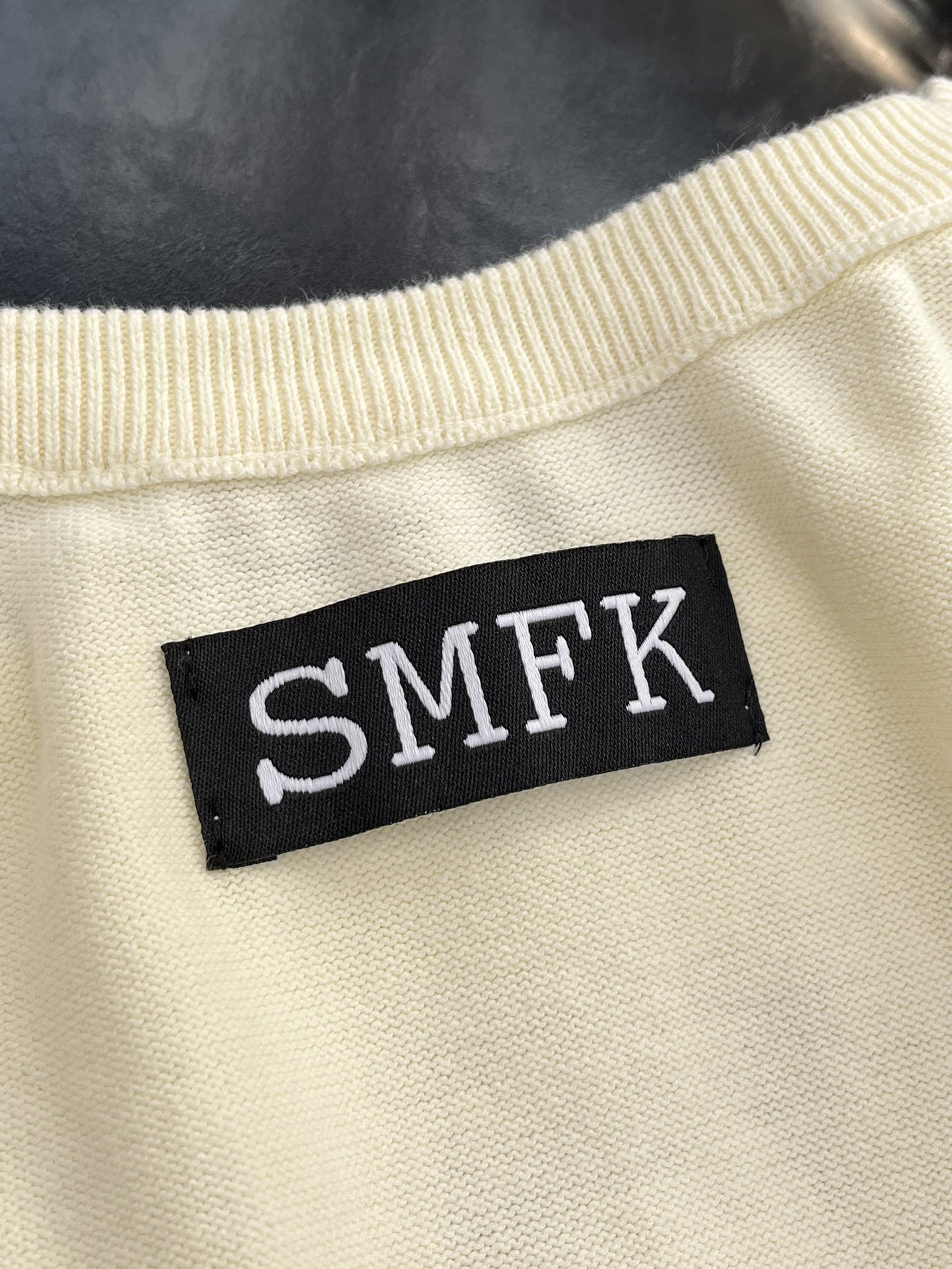 SMFKtシャツヤーン 専門店コピー トップス 無袖 純綿 柔らかい シンプル ジレー レディース ホワイト_5