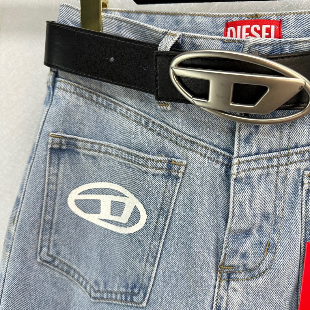 SMFKジーンズさめスーパーコピー シンプル パンツ 夏 デニムズボン ゆったり 筒形ズボン 人気 ブルー_7