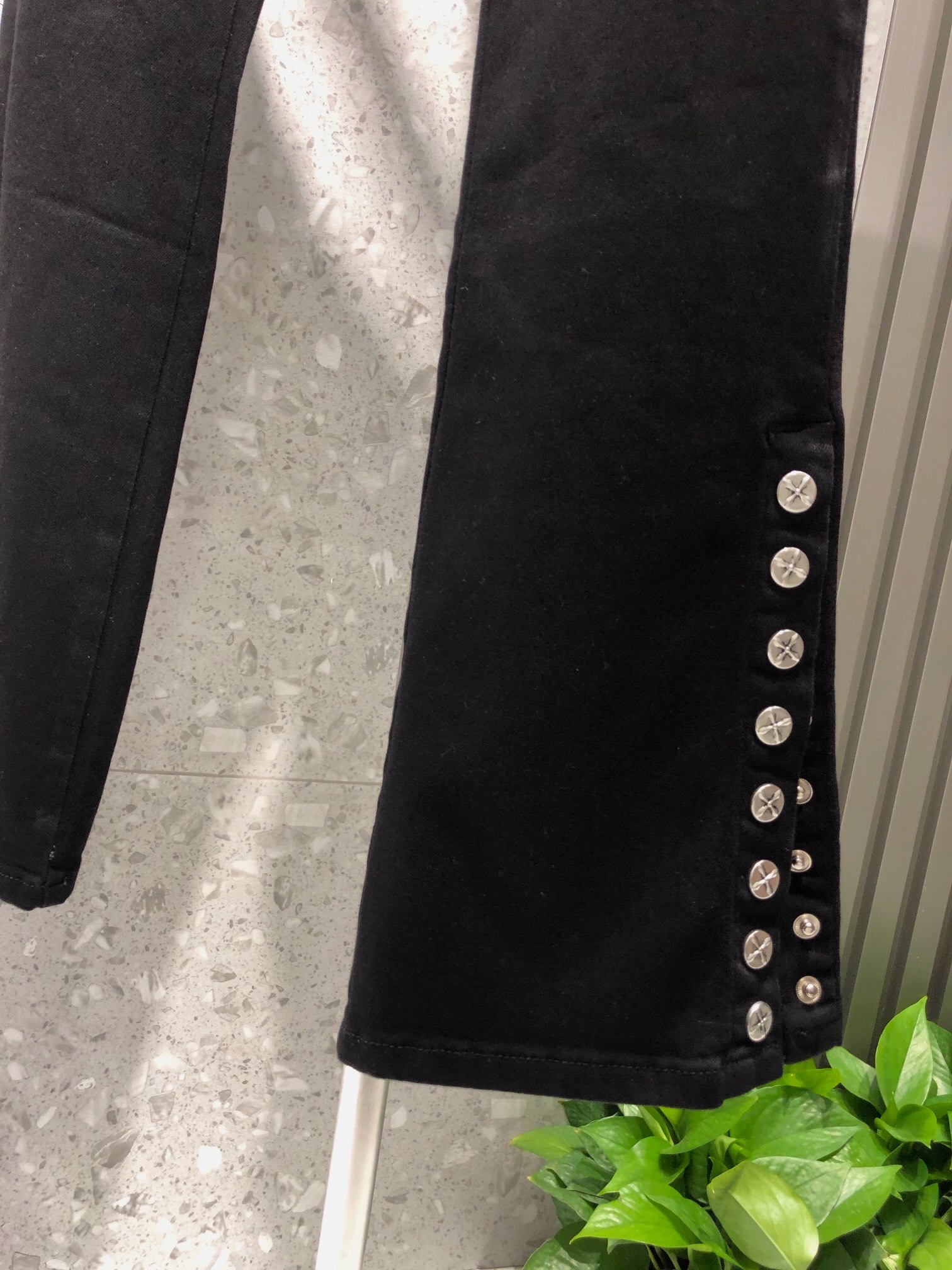 SMFKヤンキーズボンｎ級品 シンプル パンツ 夏 デニムズボン 品質保証 美脚 人気 ブラック_8