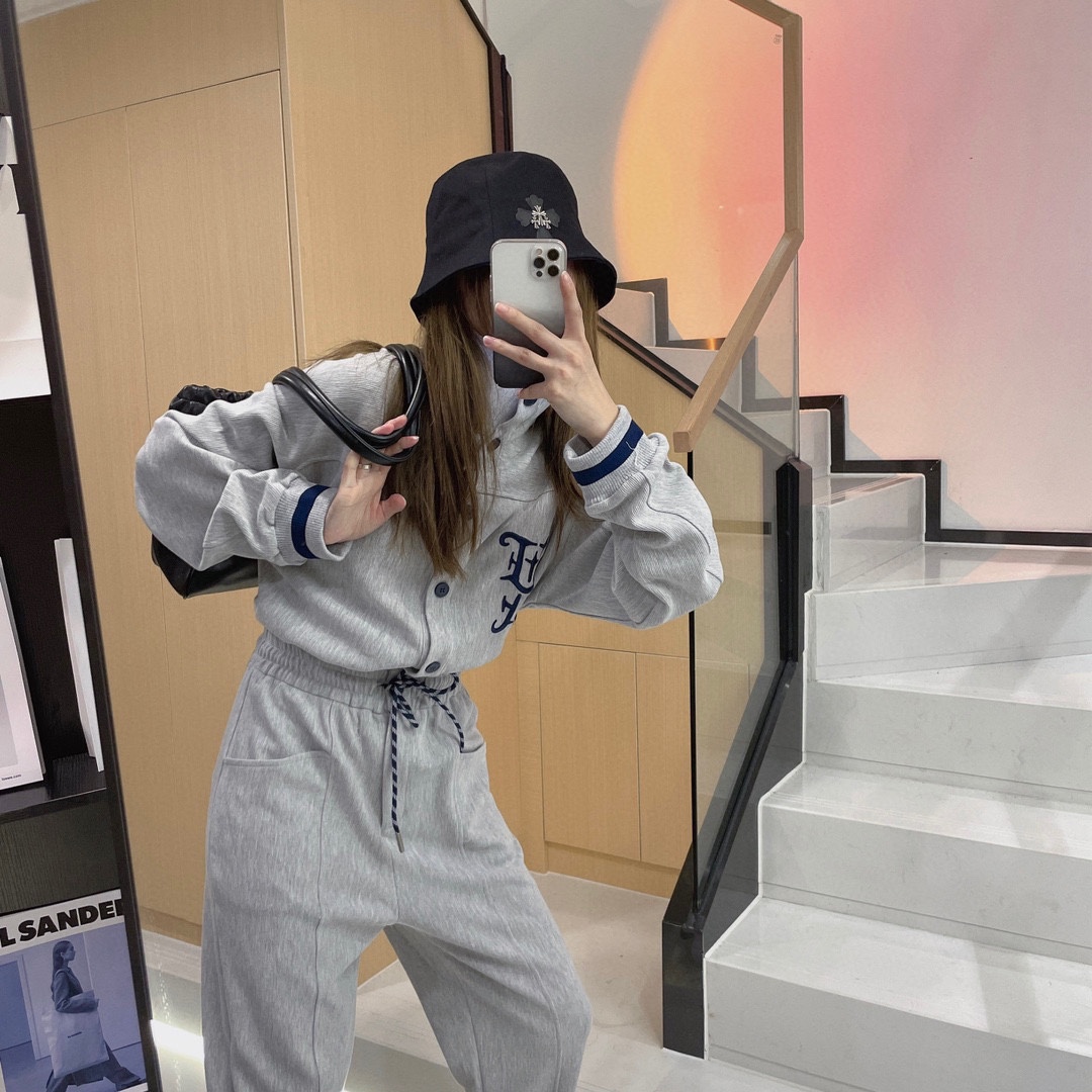 人気定番 SMFKズボンチャック激安通販 カジュアルズボン パンツ ゆったり シンプル グレイ_6