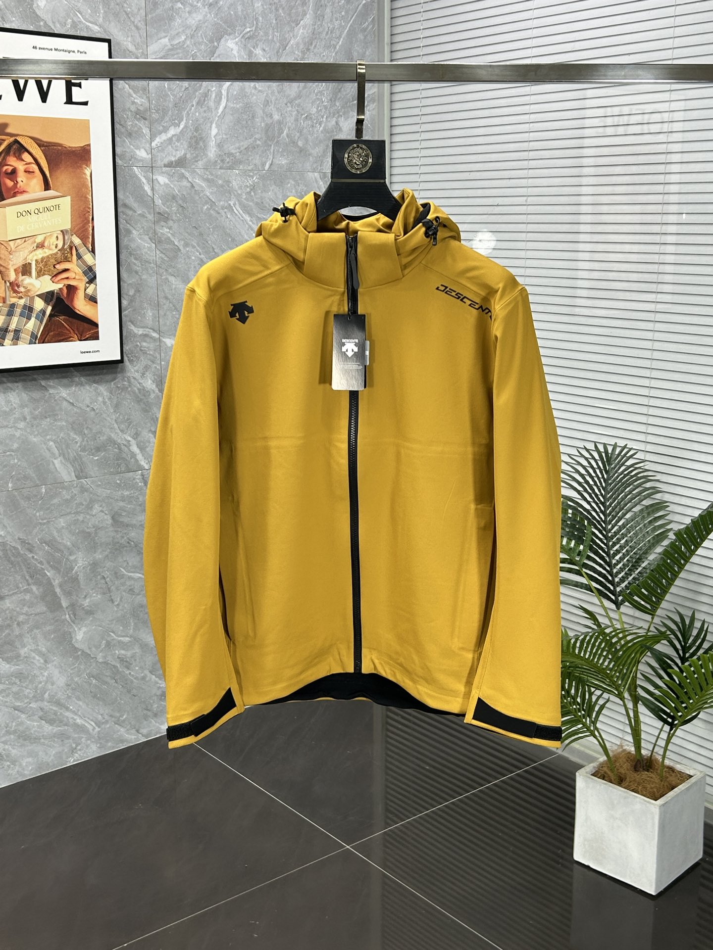 デサント野球ウェアｎ級品 ファッション 快適 防水 防風 暖かい ゆったり ジャケット 人気 イエロー_1
