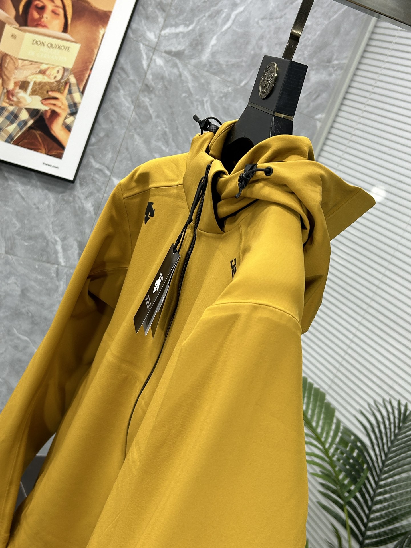 デサント野球ウェアｎ級品 ファッション 快適 防水 防風 暖かい ゆったり ジャケット 人気 イエロー_6