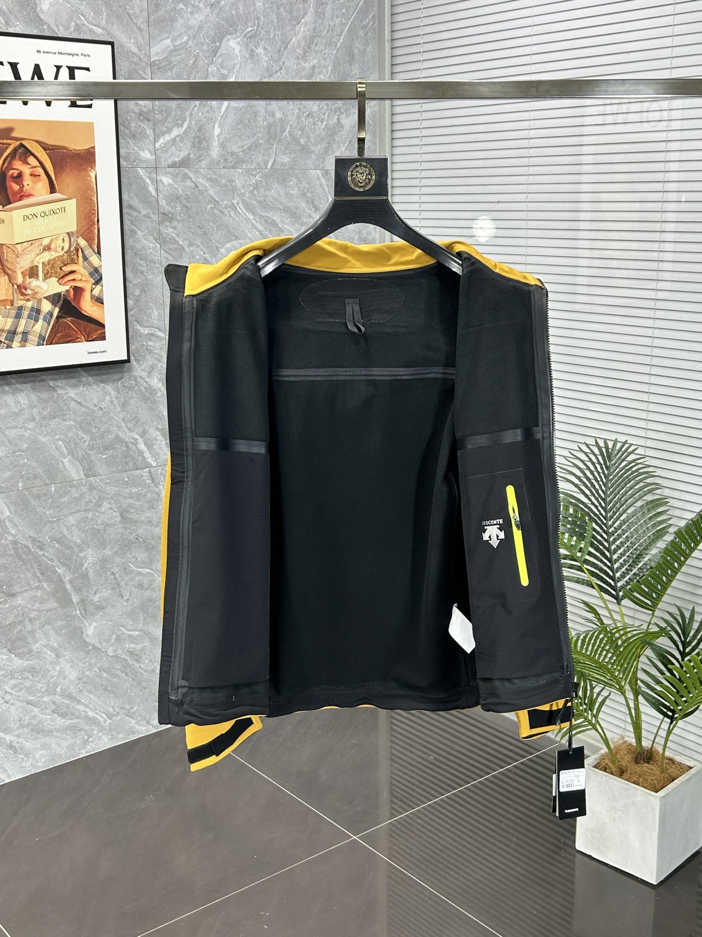 デサント野球ウェアｎ級品 ファッション 快適 防水 防風 暖かい ゆったり ジャケット 人気 イエロー_8