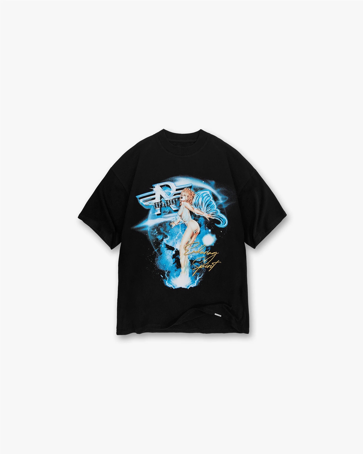 人気定番 リプレゼント 服激安通販 Tシャツ 純綿トップス 人気 シンプル レデイプリント メンズ ブラック_8