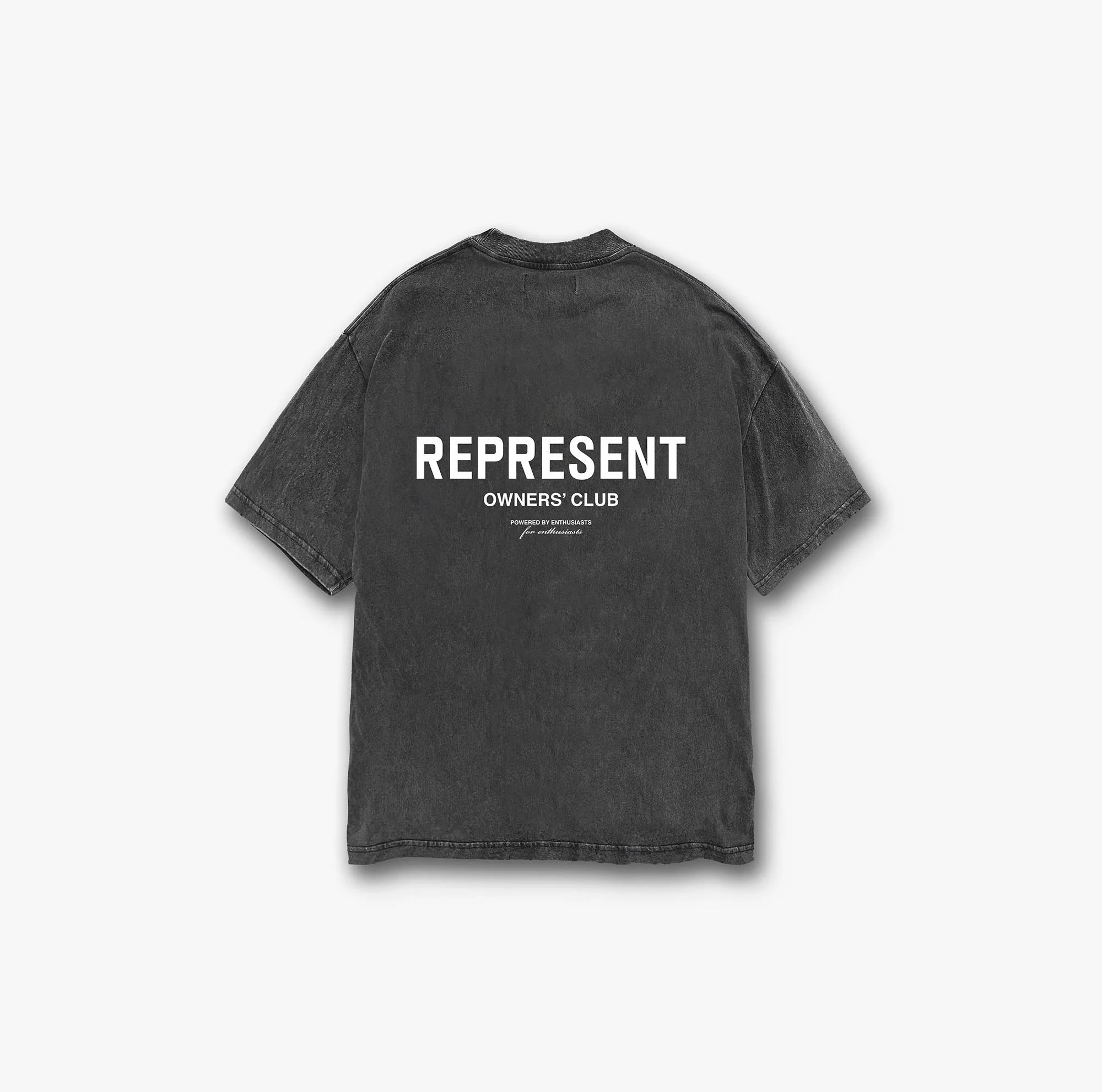 人気大販売 リプレゼント プレゼントtシャツコピー 半袖Tシャツ 純綿 トップス 夏 白い文字 グレイ メンズ_5