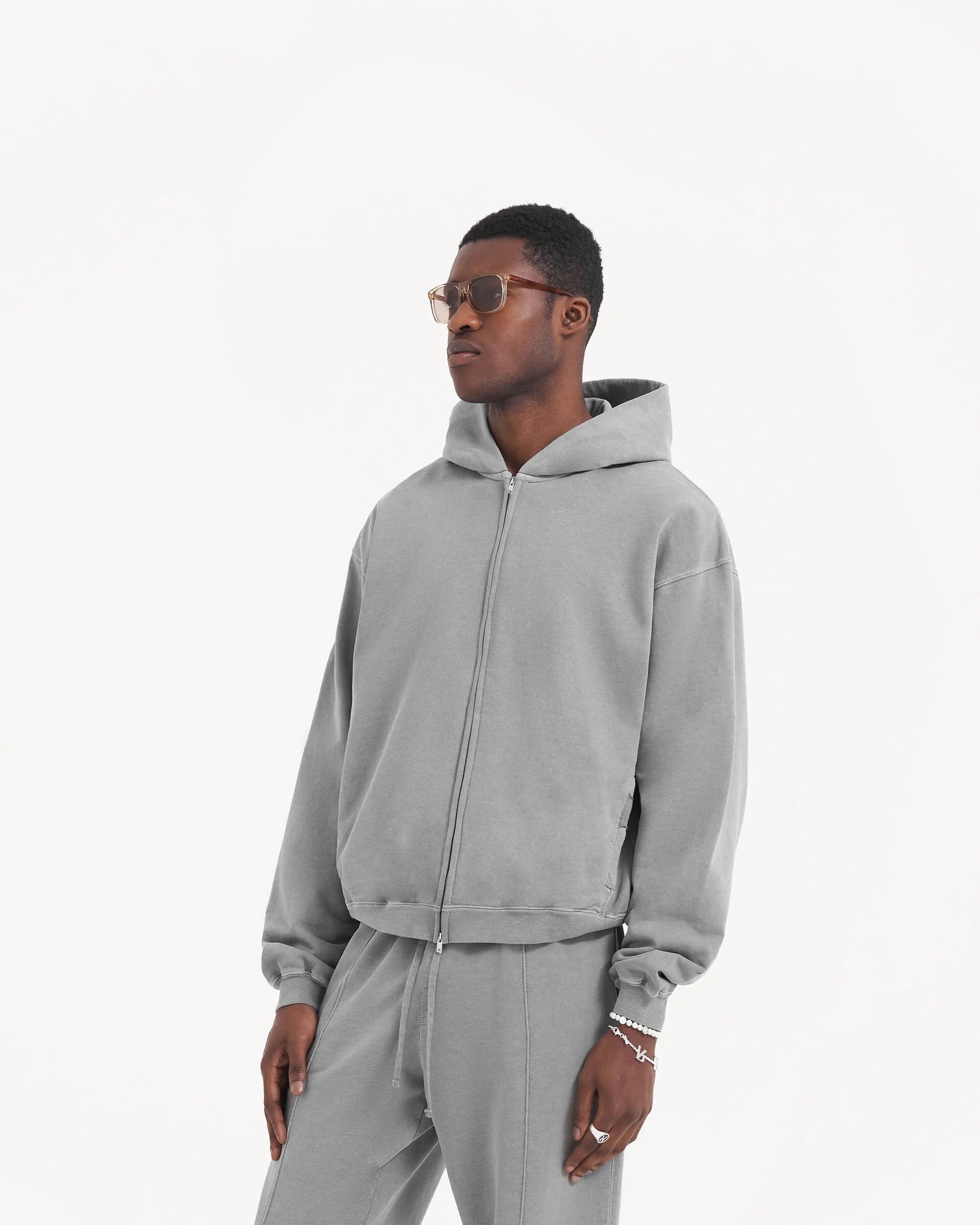 REPRESENT リプレゼント 服偽物 純綿 トップス フード付き 大活躍 シンプル メンズ グレイ_2