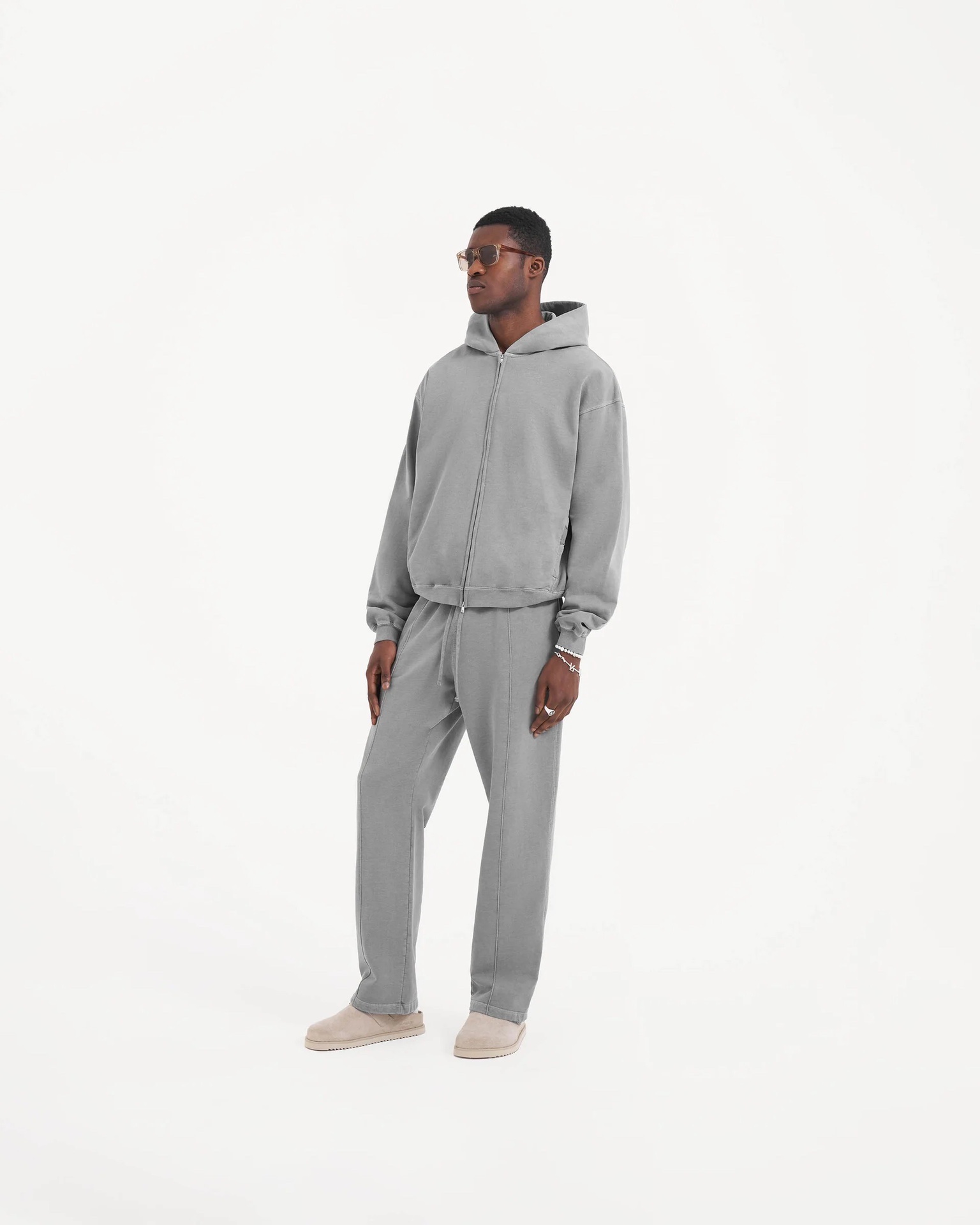 REPRESENT リプレゼント 服偽物 純綿 トップス フード付き 大活躍 シンプル メンズ グレイ_4
