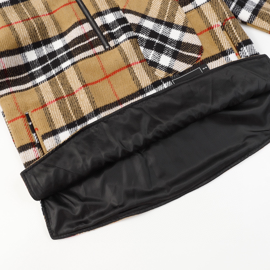超激得新品 ウェルダン アパレル激安通販 純綿 春秋服 暖かい 人気トップス 格子模様 3色可選 ブラウン_5