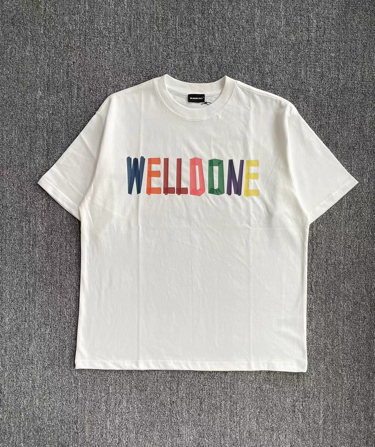NEW夏の ウェルダン tシャツコピー 純綿 ファッション 人気新品 トップス 半袖 夏服 シンプル 2色可選_6