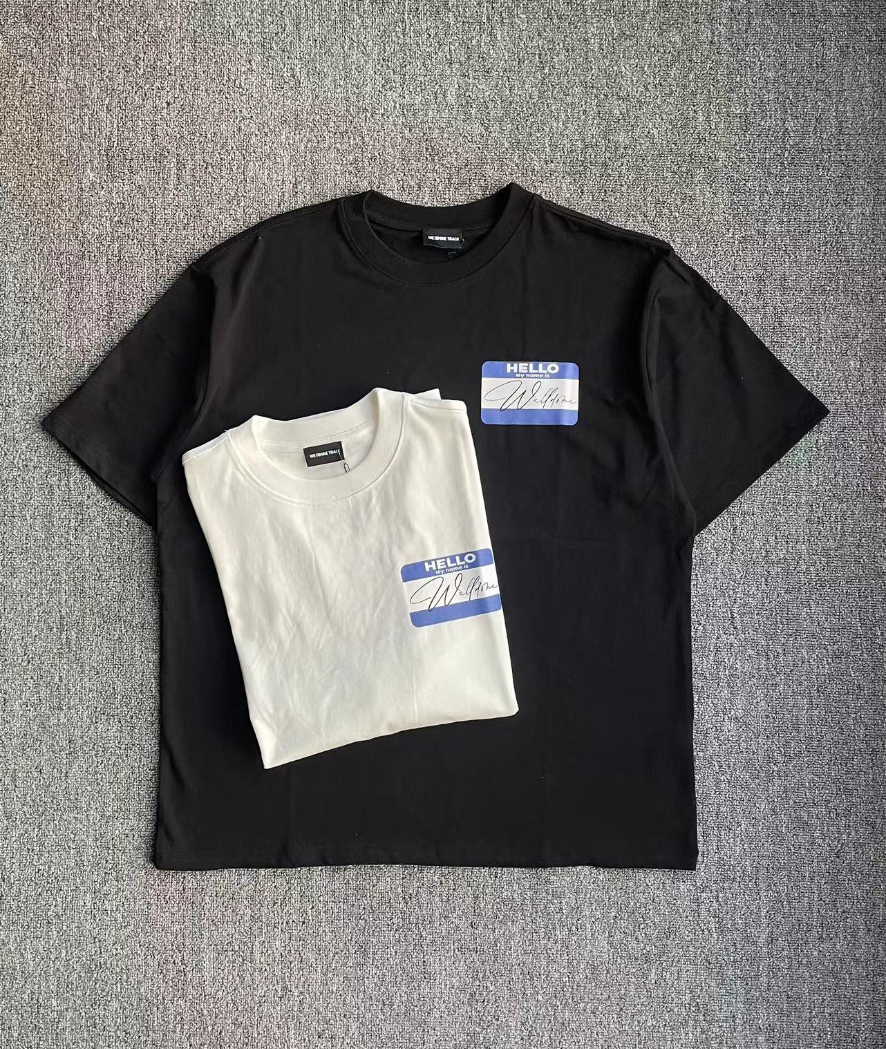 we11done トップウェッセルトン激安通販 人気新品 純綿 ゆったりTシャツ 半袖 シンプル 2色可選_1
