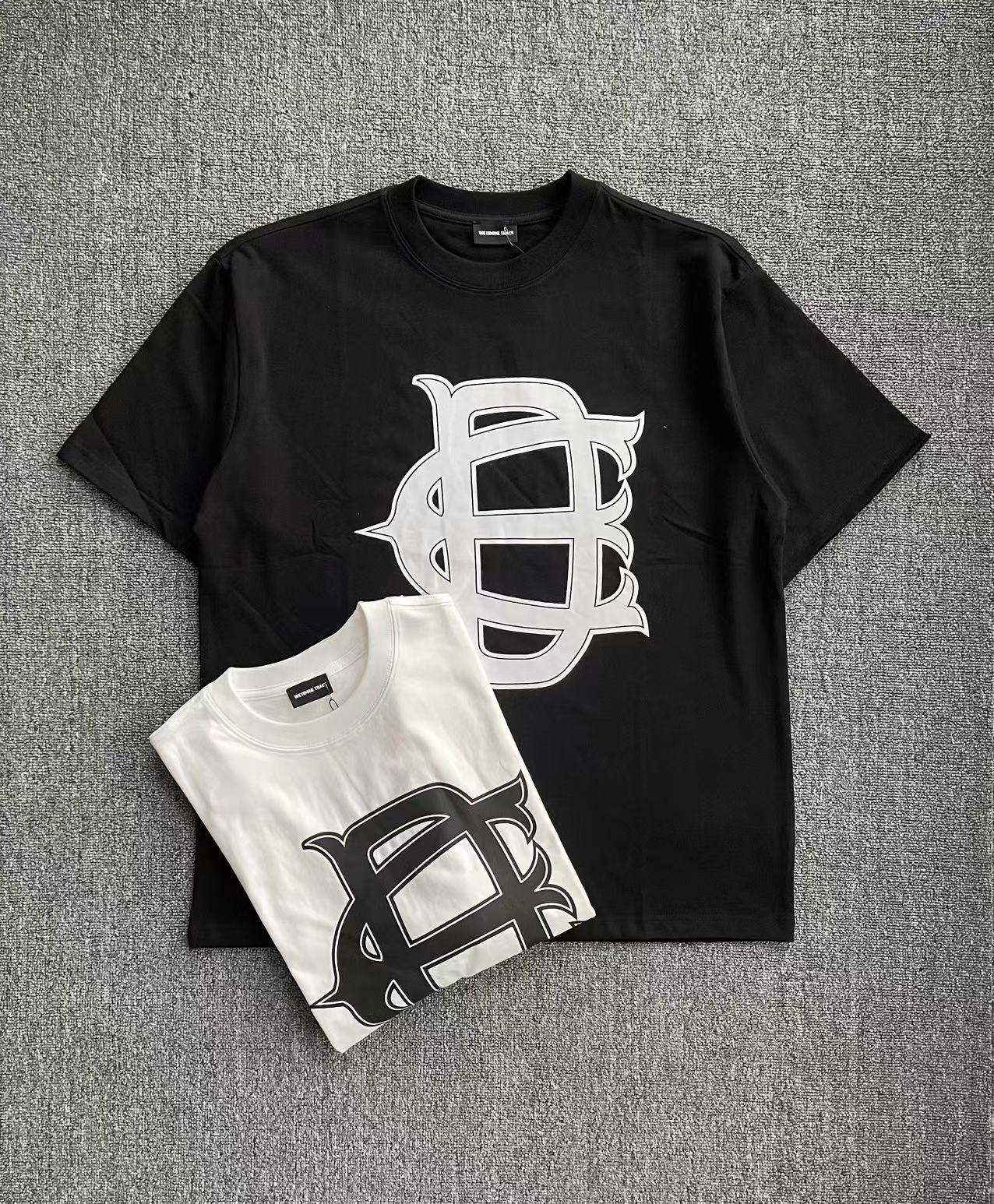 we11done Tシャツレングスｎ級品 人気新品 純綿 ゆったり トップス 短袖 シンプル 2色可選_2