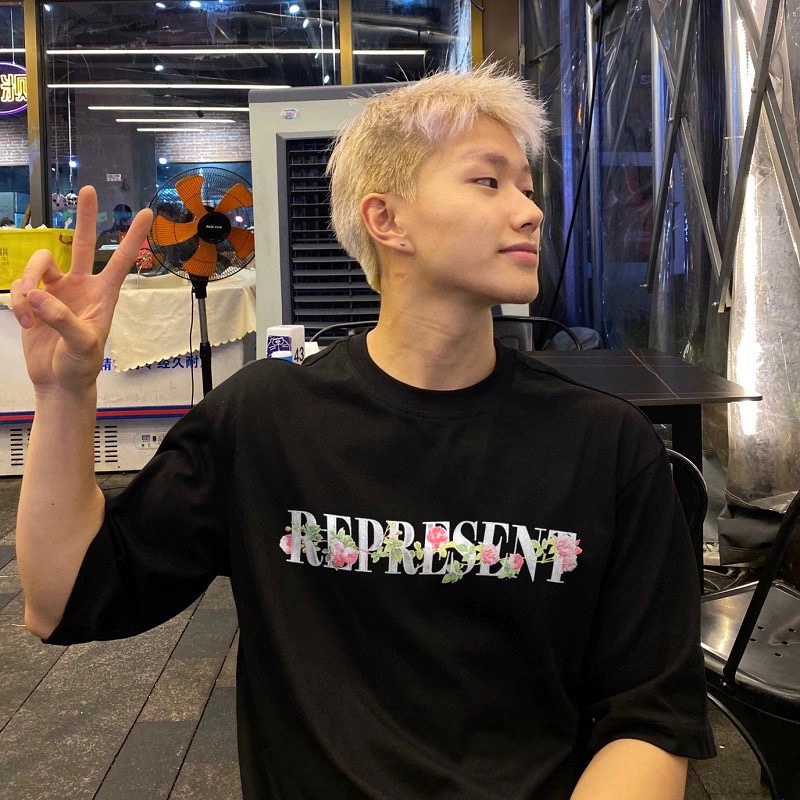 tシャツ リプリント偽物 純綿 トップス 短袖 シンプル 夏新作 抜群な存在感 ブラック_10