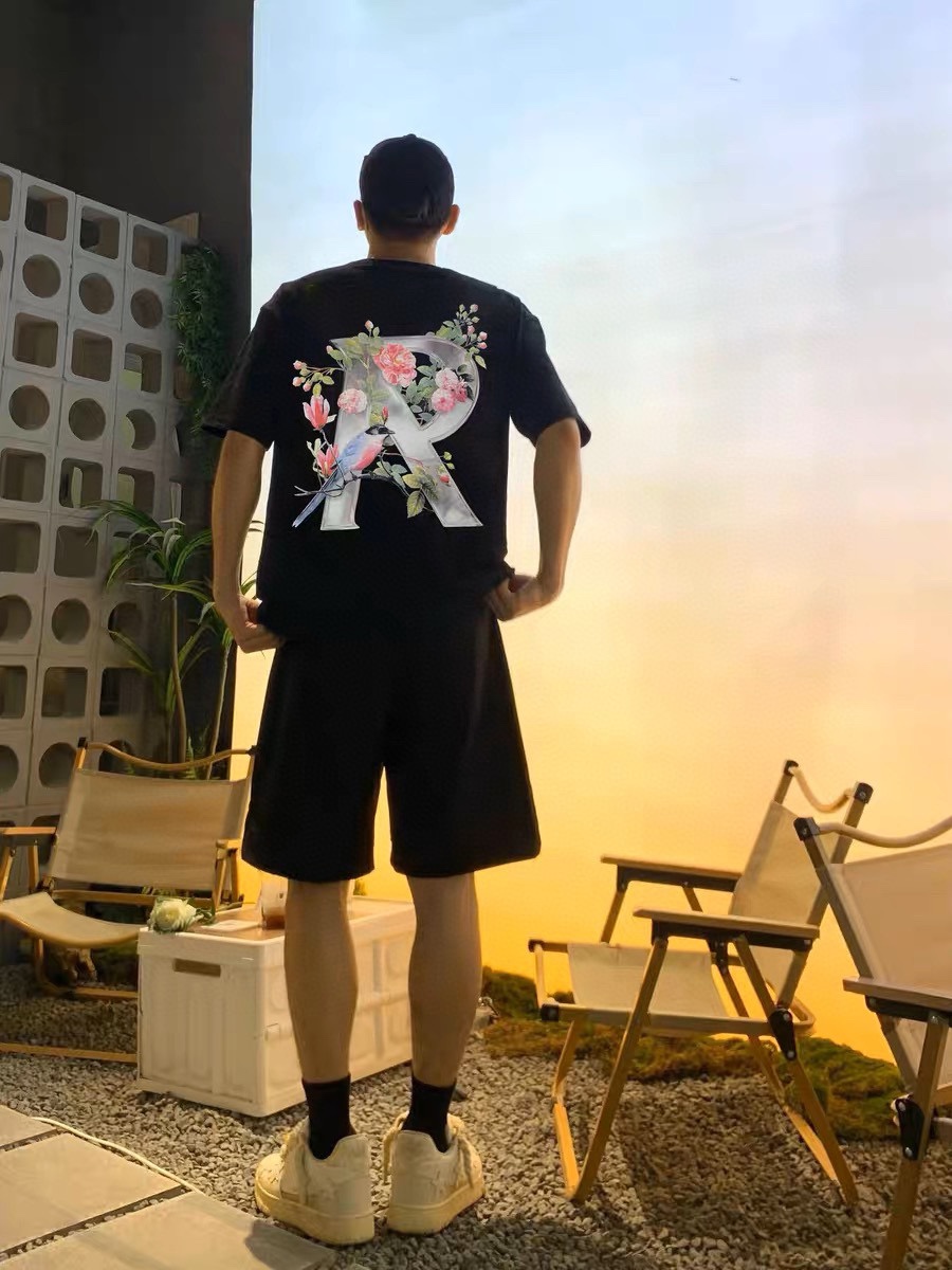 tシャツ リプリント偽物 純綿 トップス 短袖 シンプル 夏新作 抜群な存在感 ブラック_11