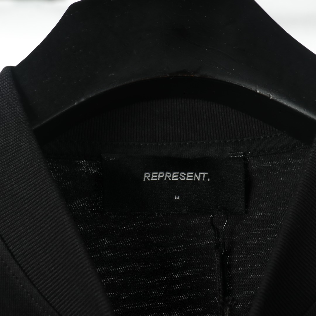 REPRESENT プレゼント アパレルスーパーコピー 純綿 トップス 短袖 シンプル 夏新作 抜群な存在感 ブラック_3
