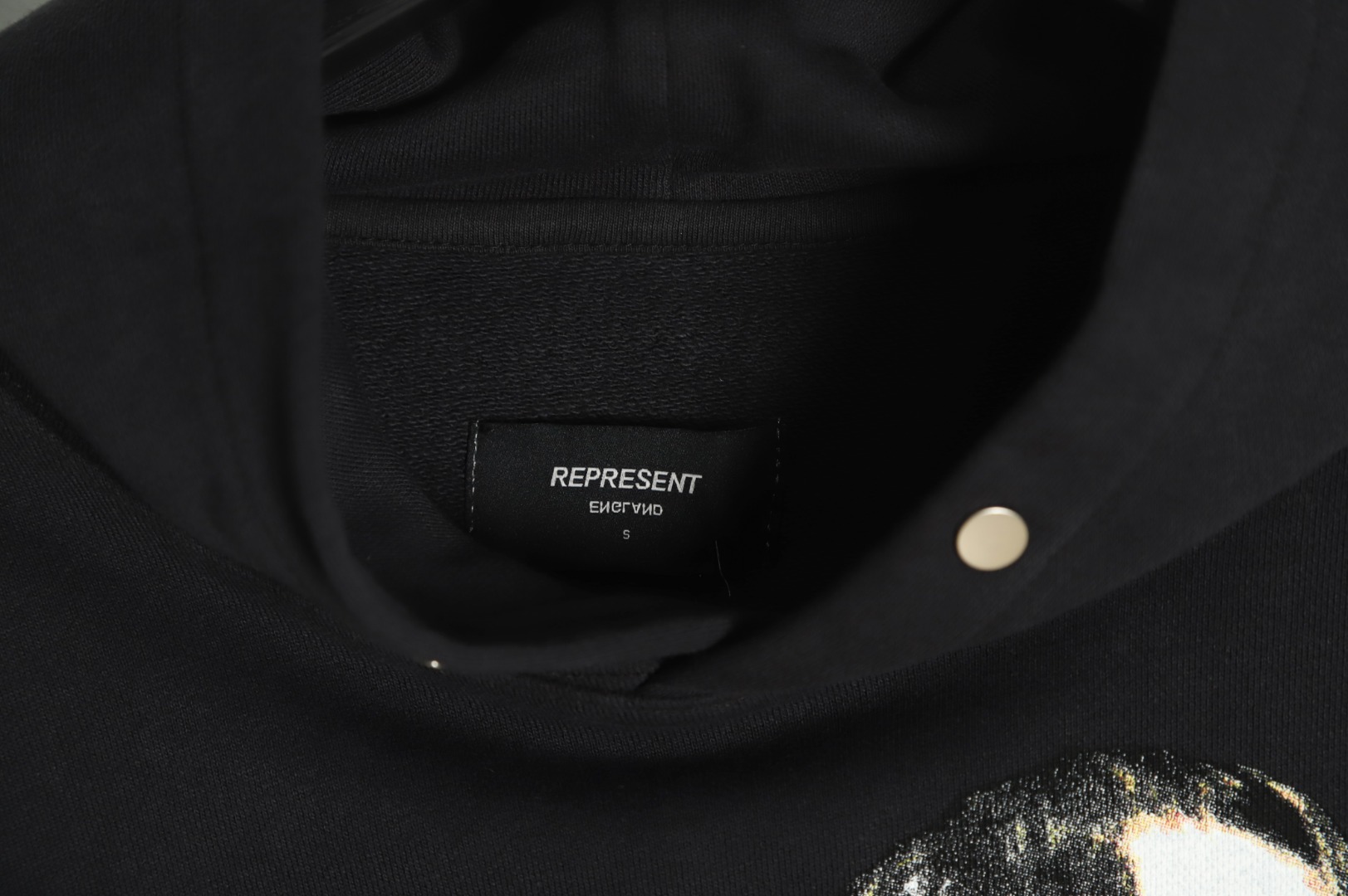 REPRESENT プレゼントパーカースーパーコピー カジュアル トップス 人気 フード付き 純綿 やすい ブラック_4