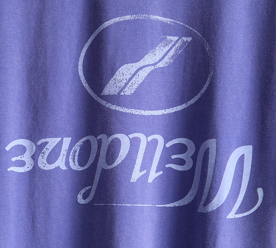 WE11DONE ウェルダントップス激安通販 純綿 人気 Tシャツ 短袖 品質保証安い 柔らかい 2色可選 ブルー_5