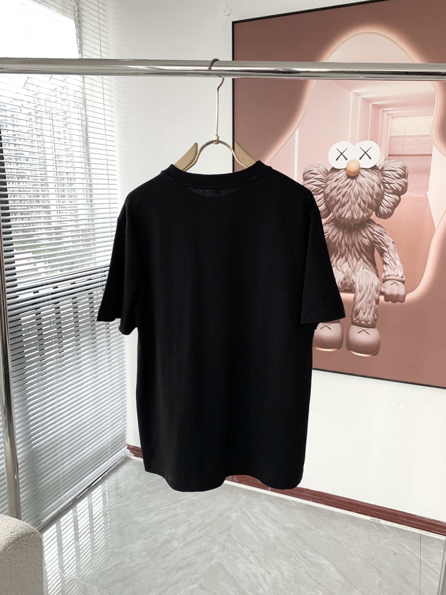 WE11DONE 夏 新作登場 トップウェルド偽物 純綿 人気 Tシャツ 短袖 ゆったり 柔らかい 2色可選 ブラック_4
