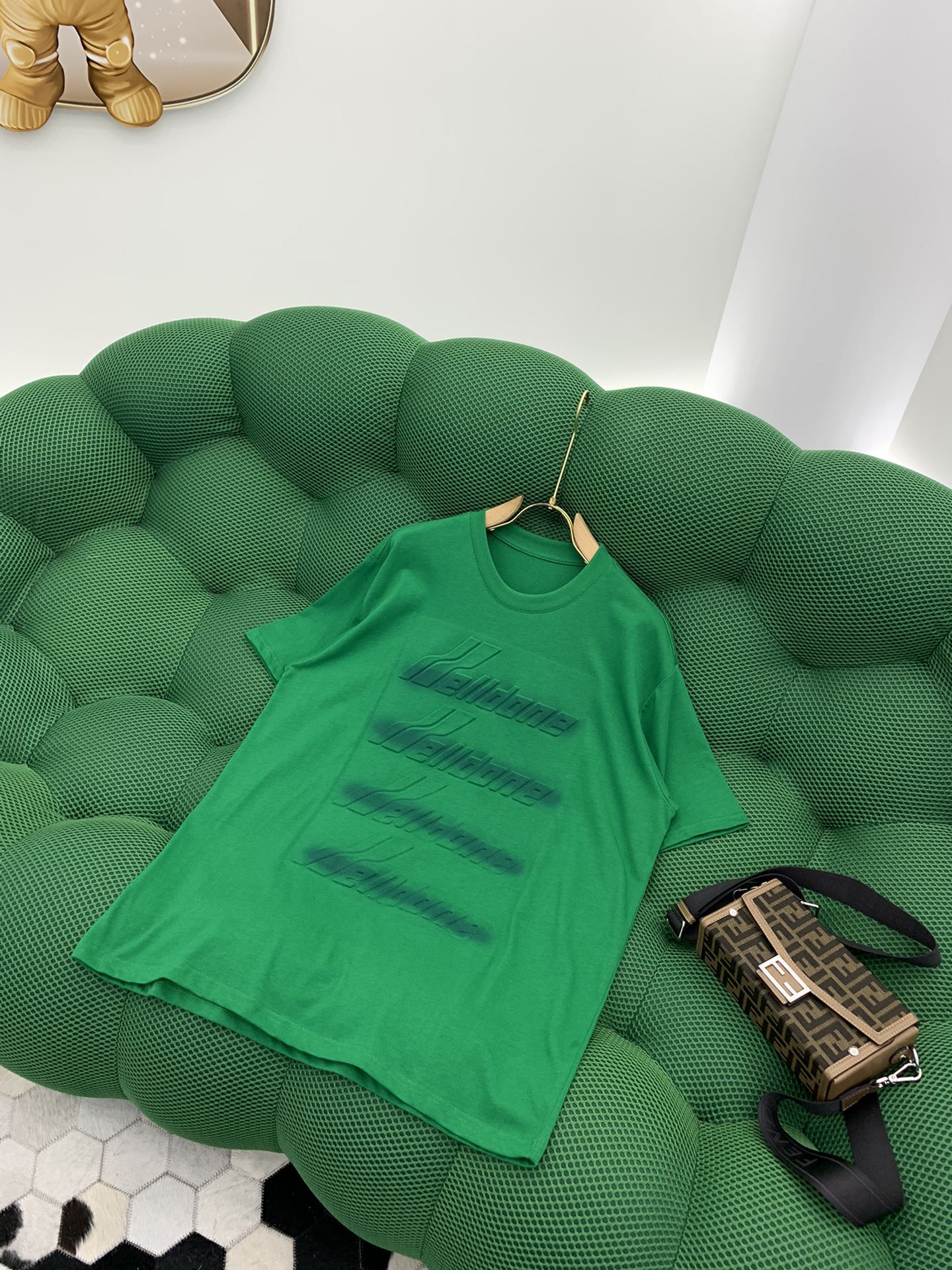 WE11DONE ウーニウェルシタース激安通販 ゆったり 純綿トップス 人気 短袖Tシャツ カラフル 3色可選_7