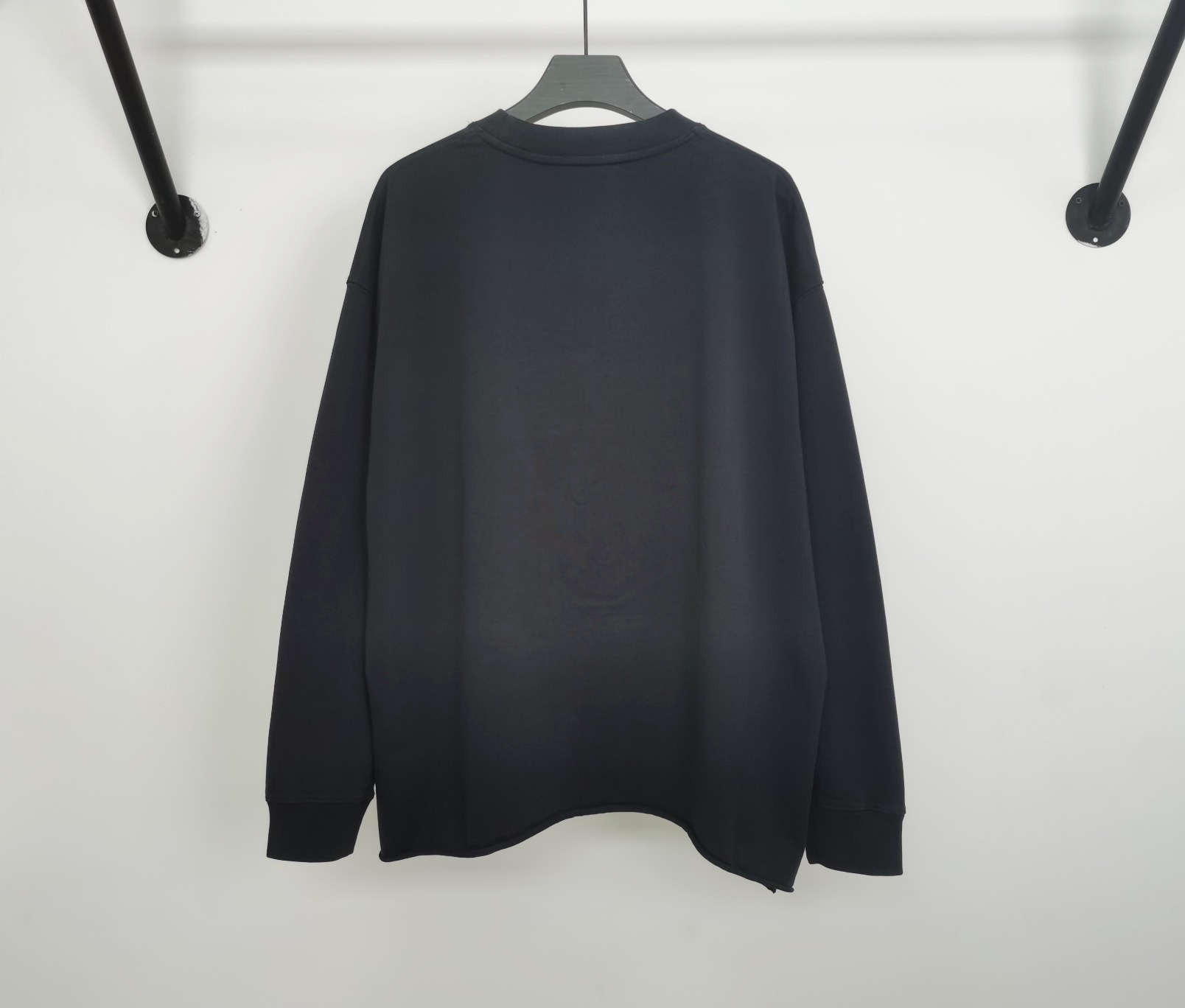 WE11DONE HOT100%新品 トップウェルドスーパーコピー 純綿トップス 人気新作 長袖Tシャツ 2色可選 ブラック_2