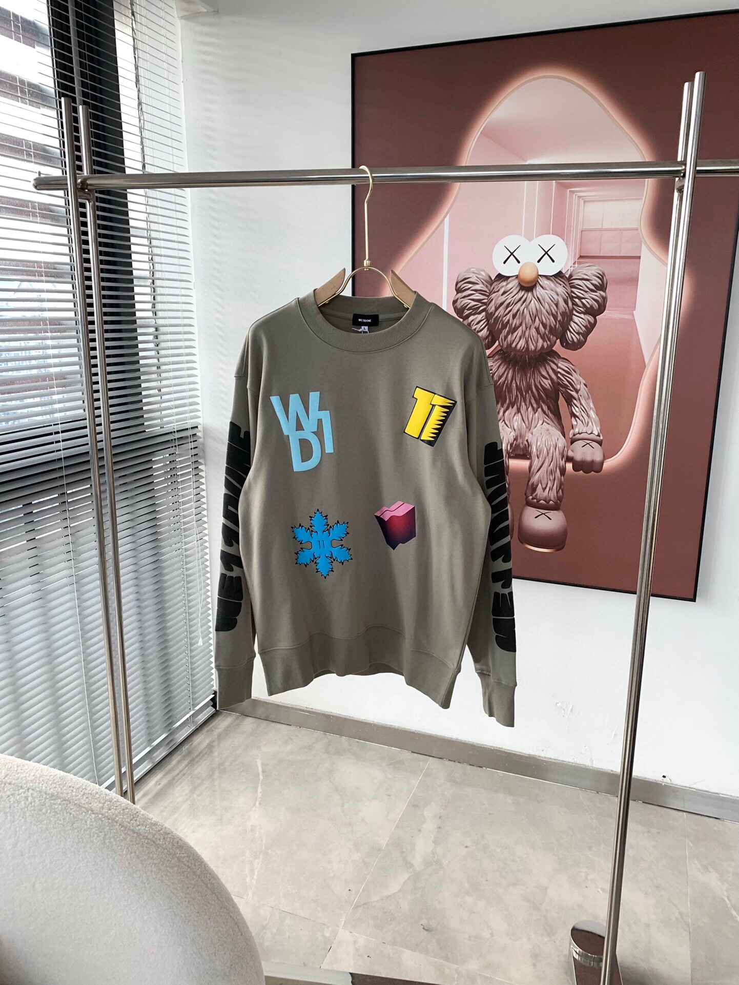WE11DONE ニューウェル パーカー偽物 純綿トップス 男女兼用 長袖 秋冬服 ファッション 3色可選_3