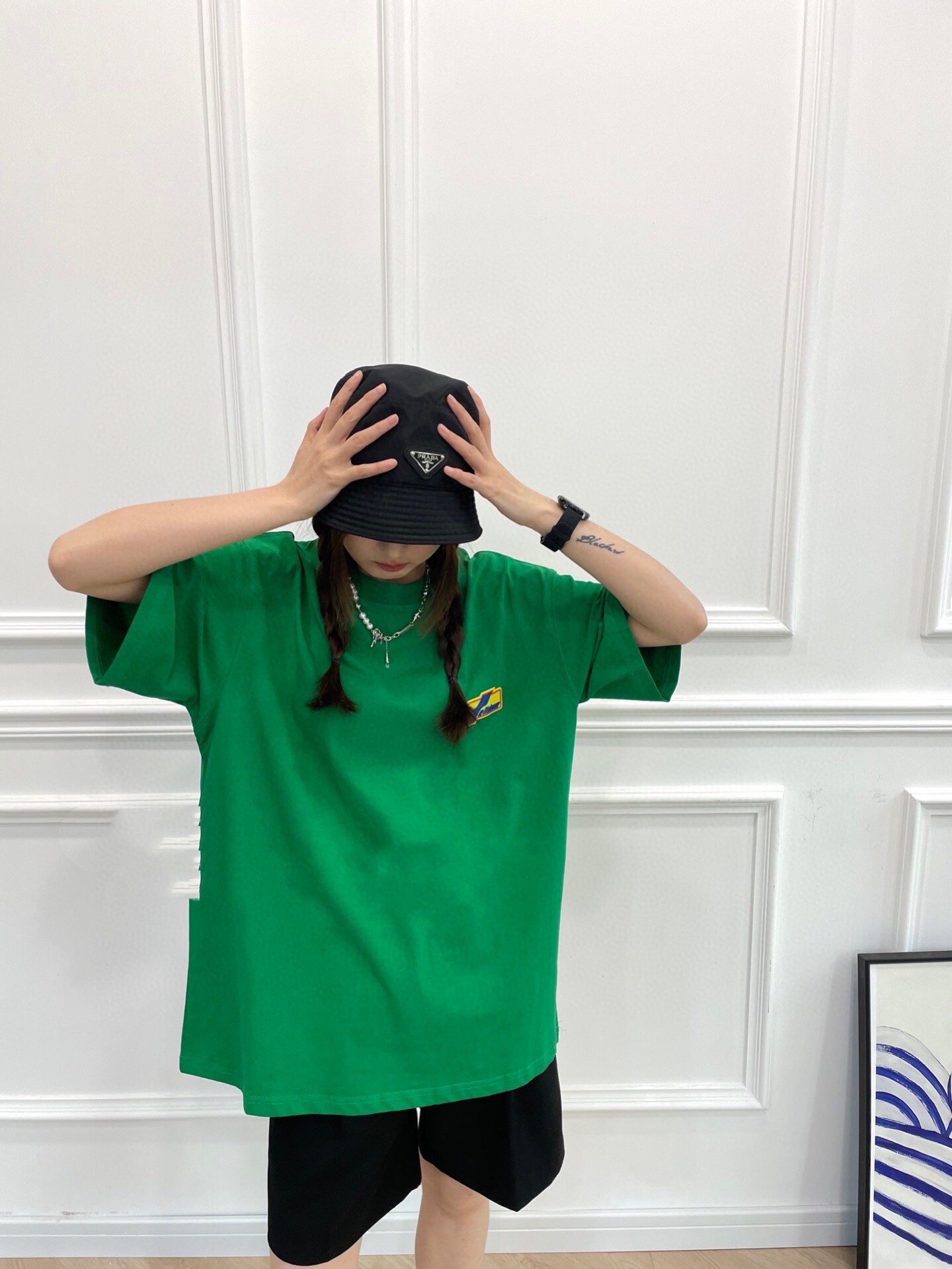 WE11DONE 春夏新作 ウェルダン英語コピー 短袖 Tシャツ ゆったり 純綿トップス カラフル 4色可選_6