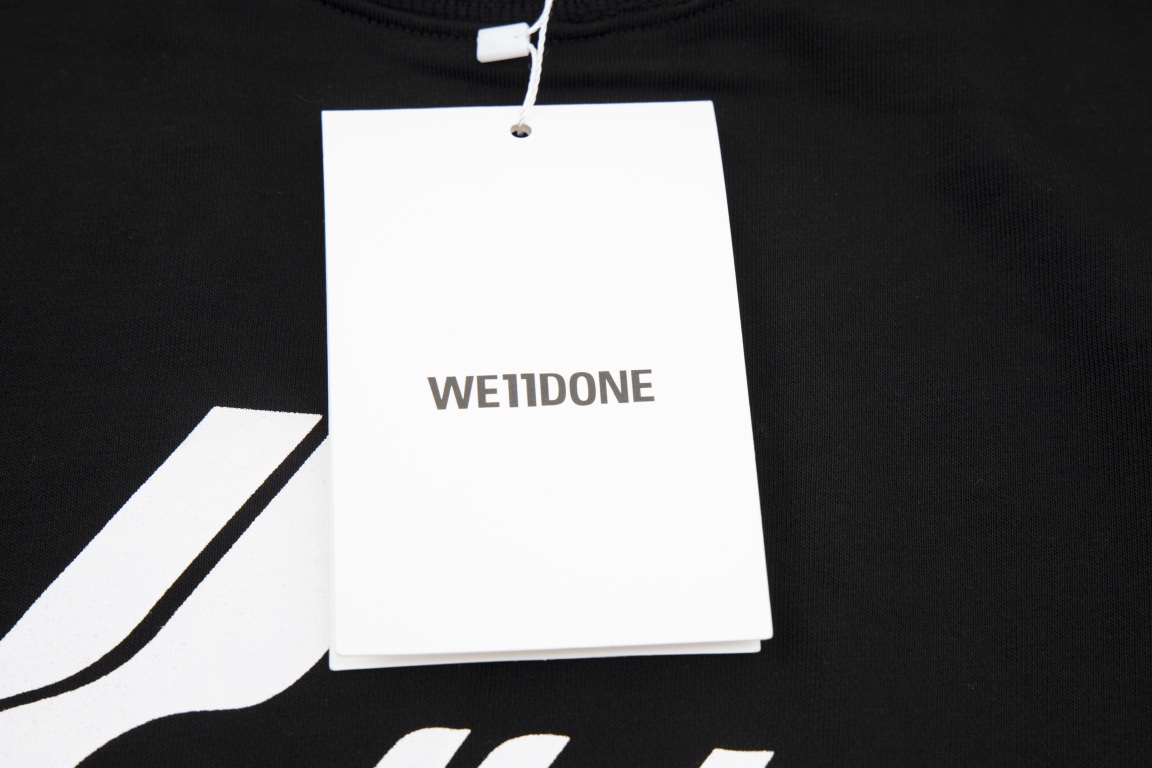WE11DONE ウェルダン パーカーｎ級品 長袖 純綿トップス ファッション ゆったり ブラック_6