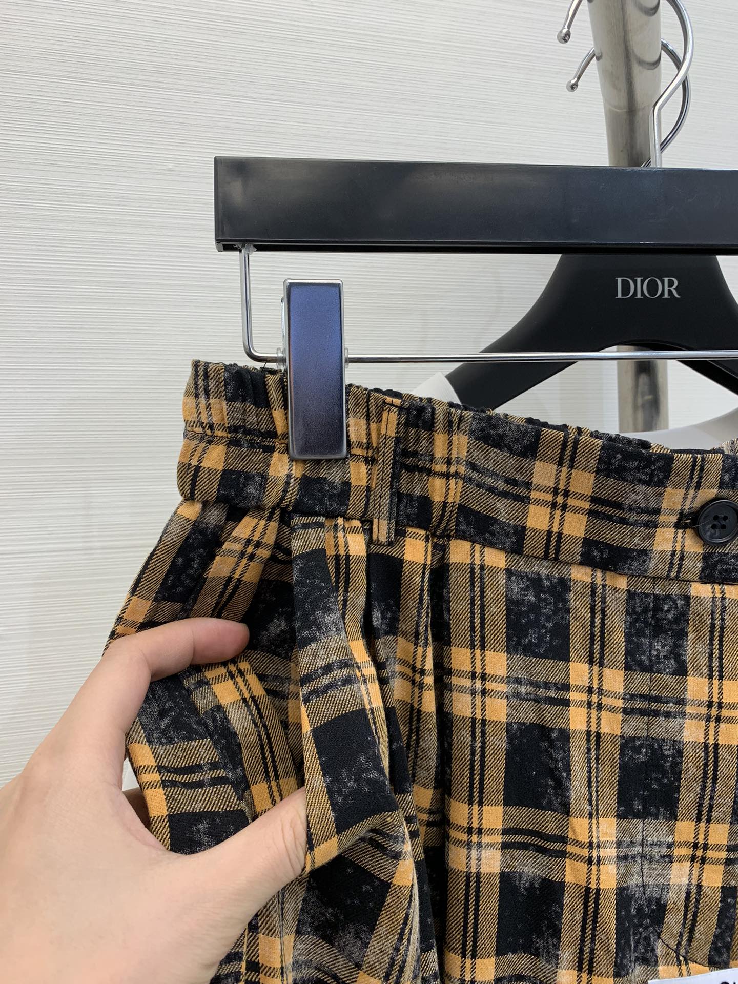 アクネストゥディオズ パンツ メンズコピー オーダーメイド ゆったり ズボン 快適 格子模様 2色可選_4