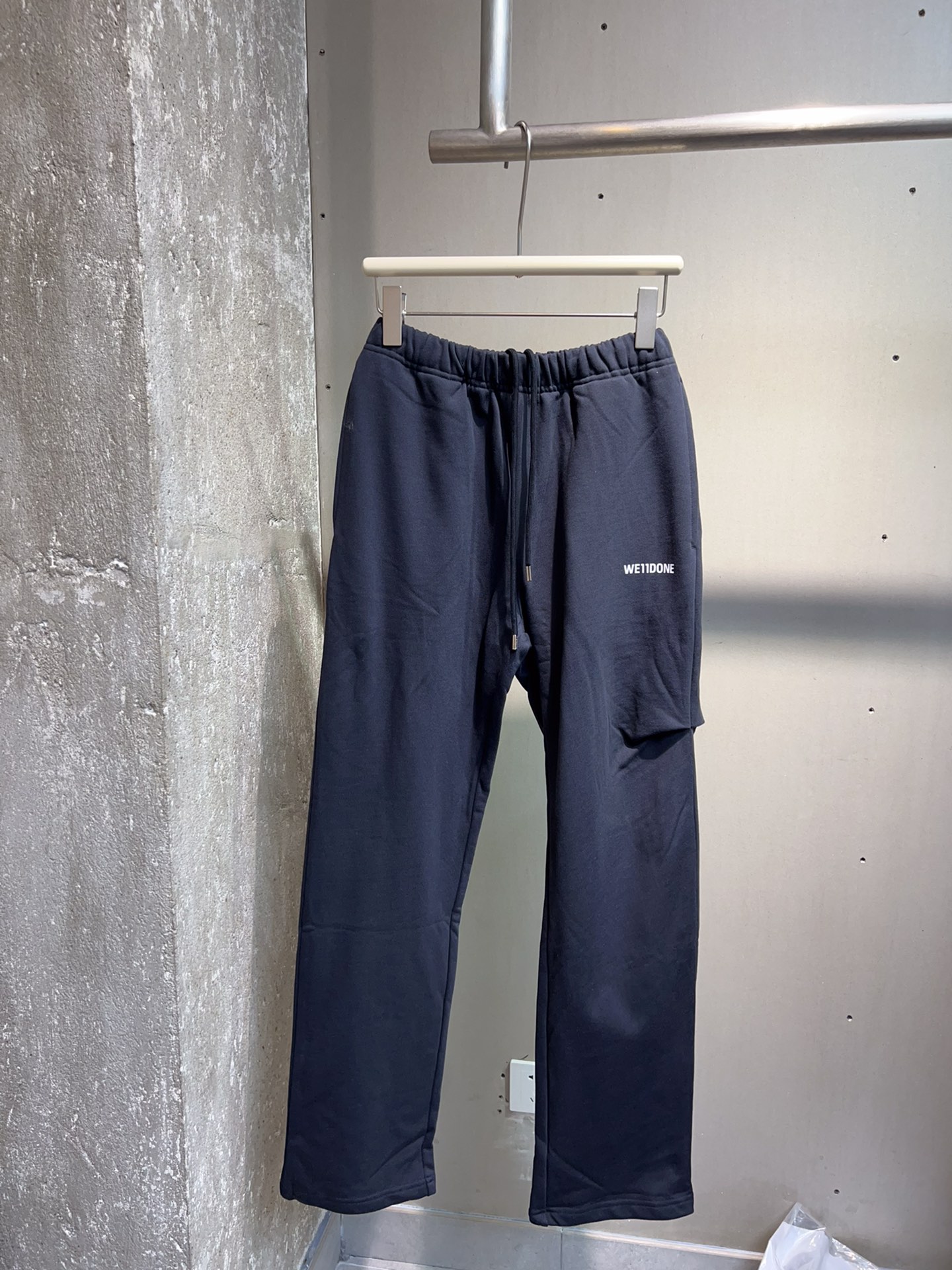 WE11DONE 限定セール低価 ウェルダンズボンｎ級品 純綿 カジュアルパンツ 男女兼用 運動 ランニング っブルー_1