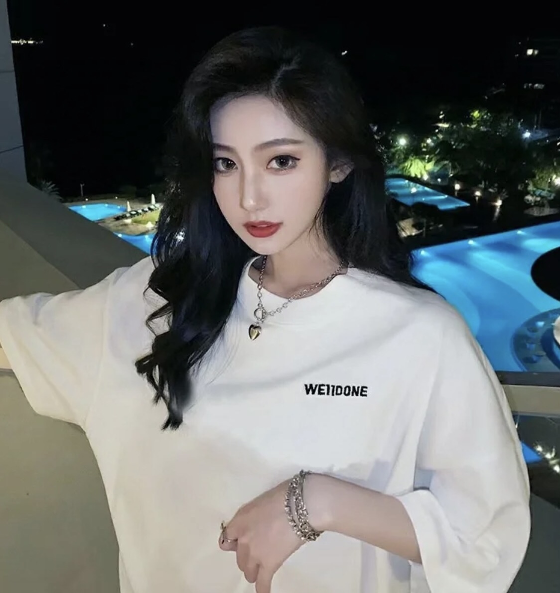 WE11DONE HOT 夏服 ウェルダン 韓国激安通販 純綿 シンプルトップス tシャツ 男女兼用 ファッション 2色可選_2