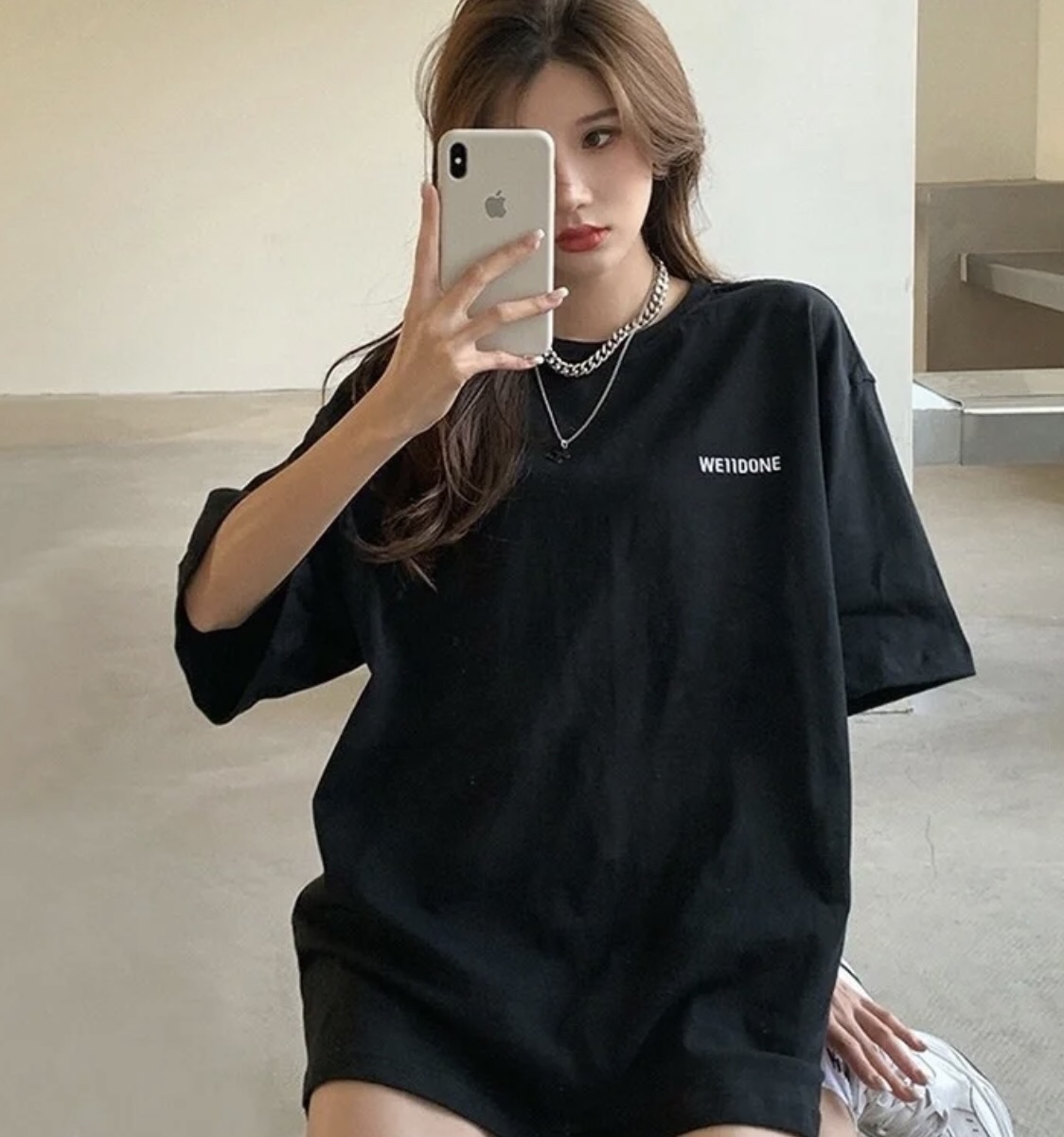WE11DONE HOT 夏服 ウェルダン 韓国激安通販 純綿 シンプルトップス tシャツ 男女兼用 ファッション 2色可選_9