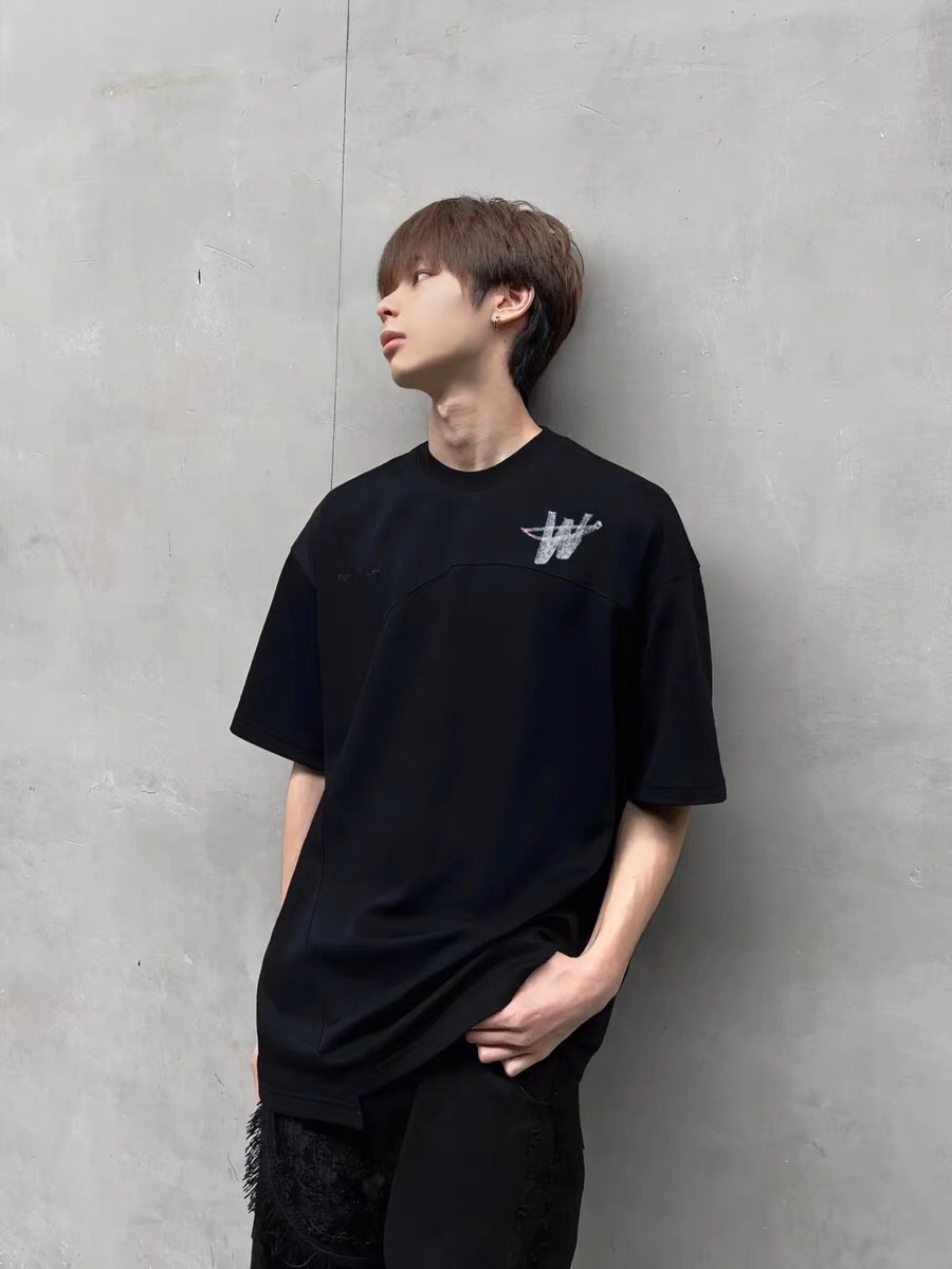 WE11DONE ウエルダンとはスーパーコピー 爽やかな 純綿tシャツ シンプルトップス メンズ レディース 2色可選_8
