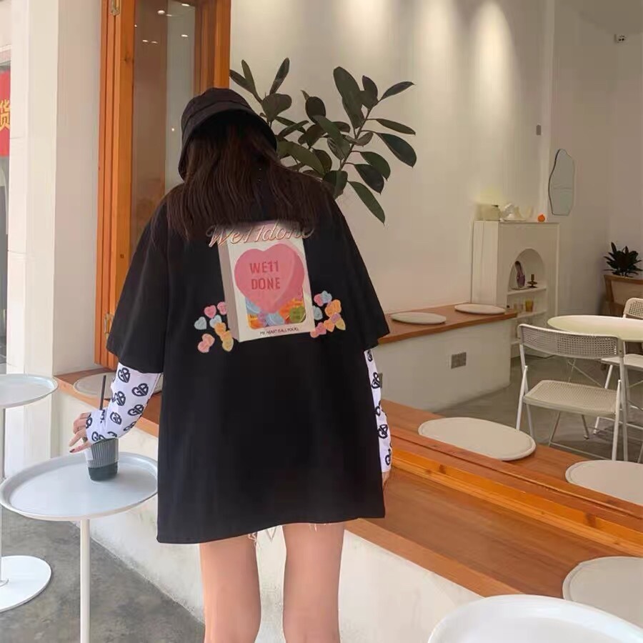 WE11DONE ウェルダンとは激安通販 人気定番可愛い 純綿tシャツ シンプルトップス ハット 3色可選_2