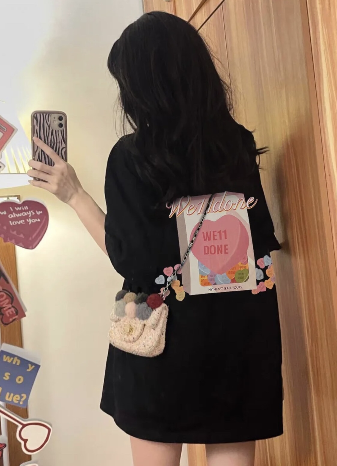 WE11DONE ウェルダンとは激安通販 人気定番可愛い 純綿tシャツ シンプルトップス ハット 3色可選_5
