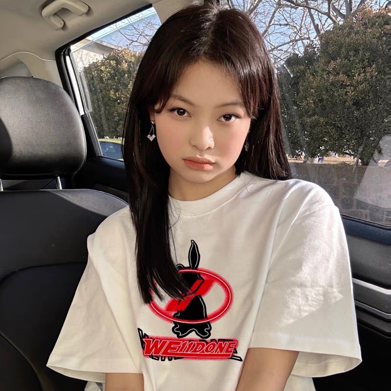 WE11DONE トップウェディング偽物 春夏人気セール安い 純綿tシャツ シンプルトップス 2色可選_6