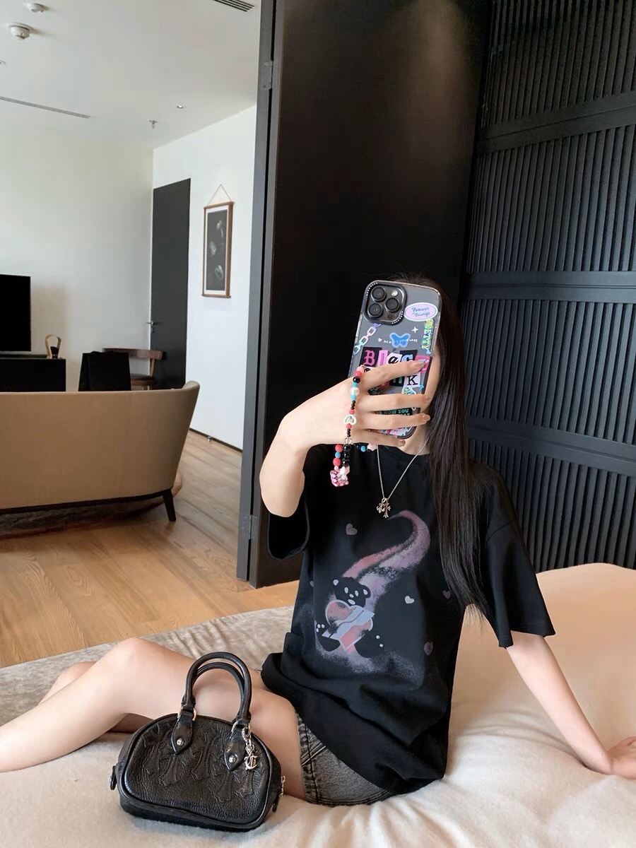 WE11DONE 夏 新作登場 ウェルトップｎ級品 人気 安い 純綿tシャツトップス 熊 男女兼用 2色可選_4