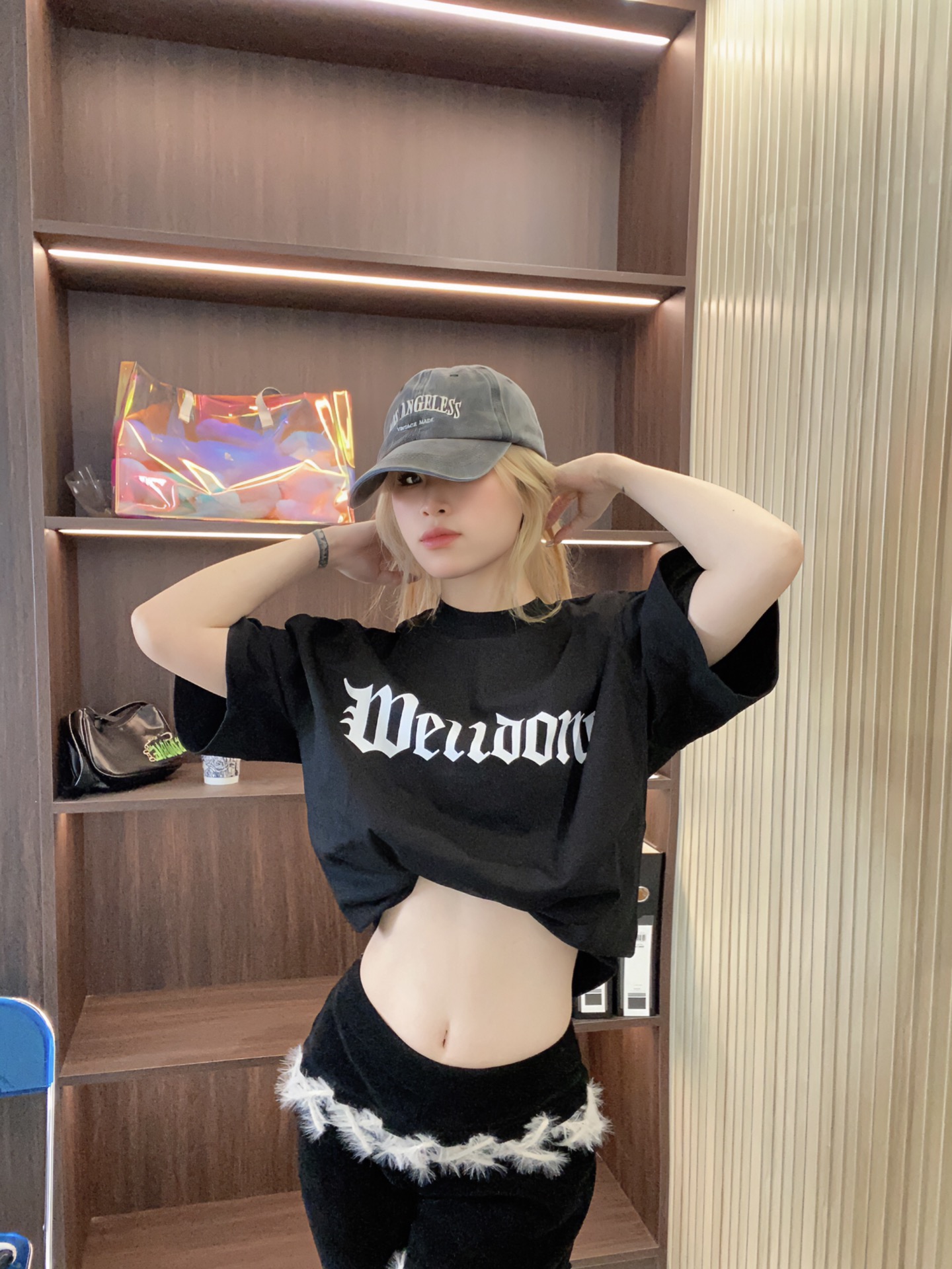 WE11DONE 夏新品 ウェルダンtシャツ激安通販 人気 シンプル 純綿tシャツトップス ゆったり 3色可選_2