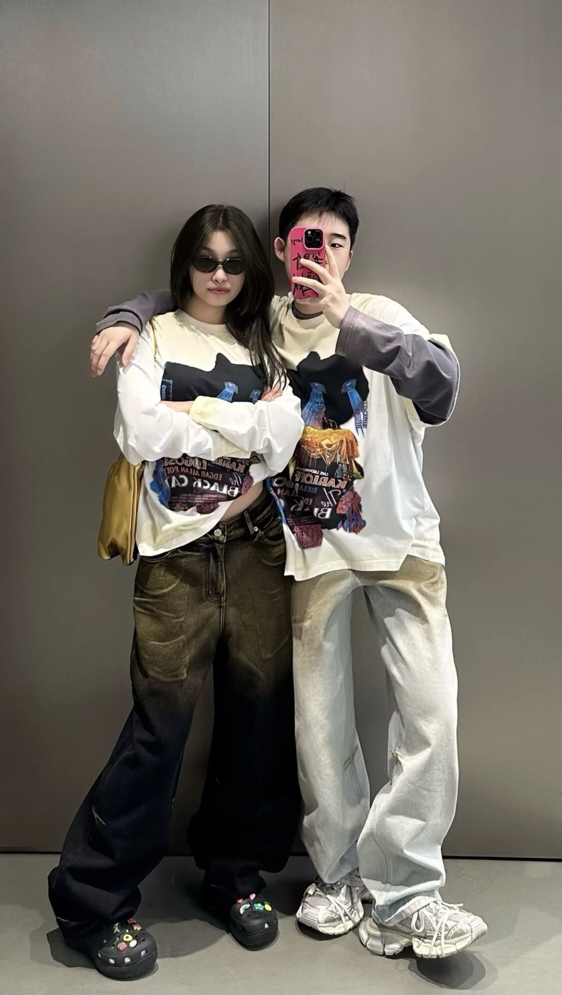 WE11DONE 夏 新作登場トップウェルドｎ級品 人気品 ファッション 純綿tシャツ トップス ゆったり 2色可選_1